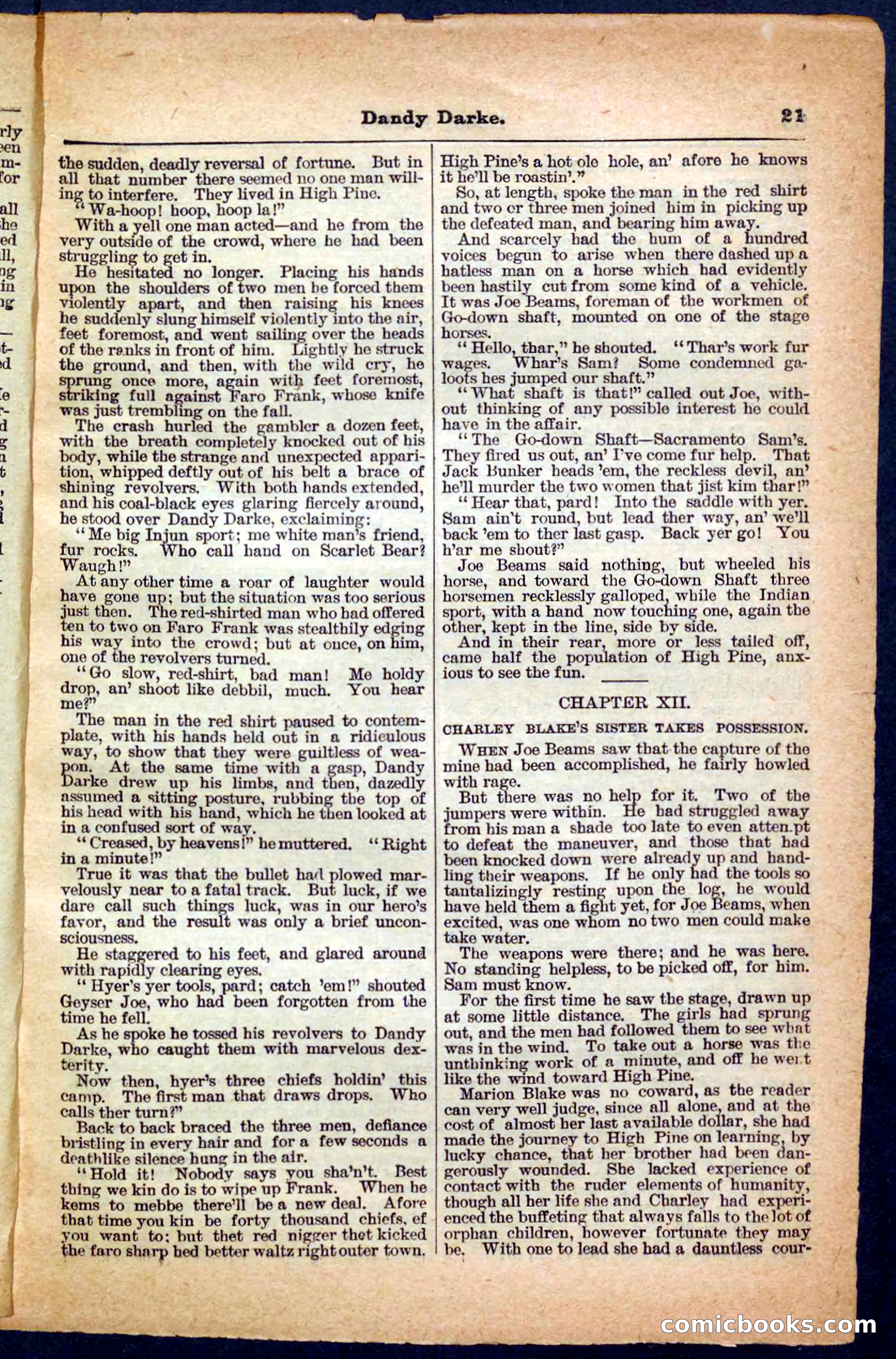 Beadle's Pocket Library No. 152 — page 21 of 32