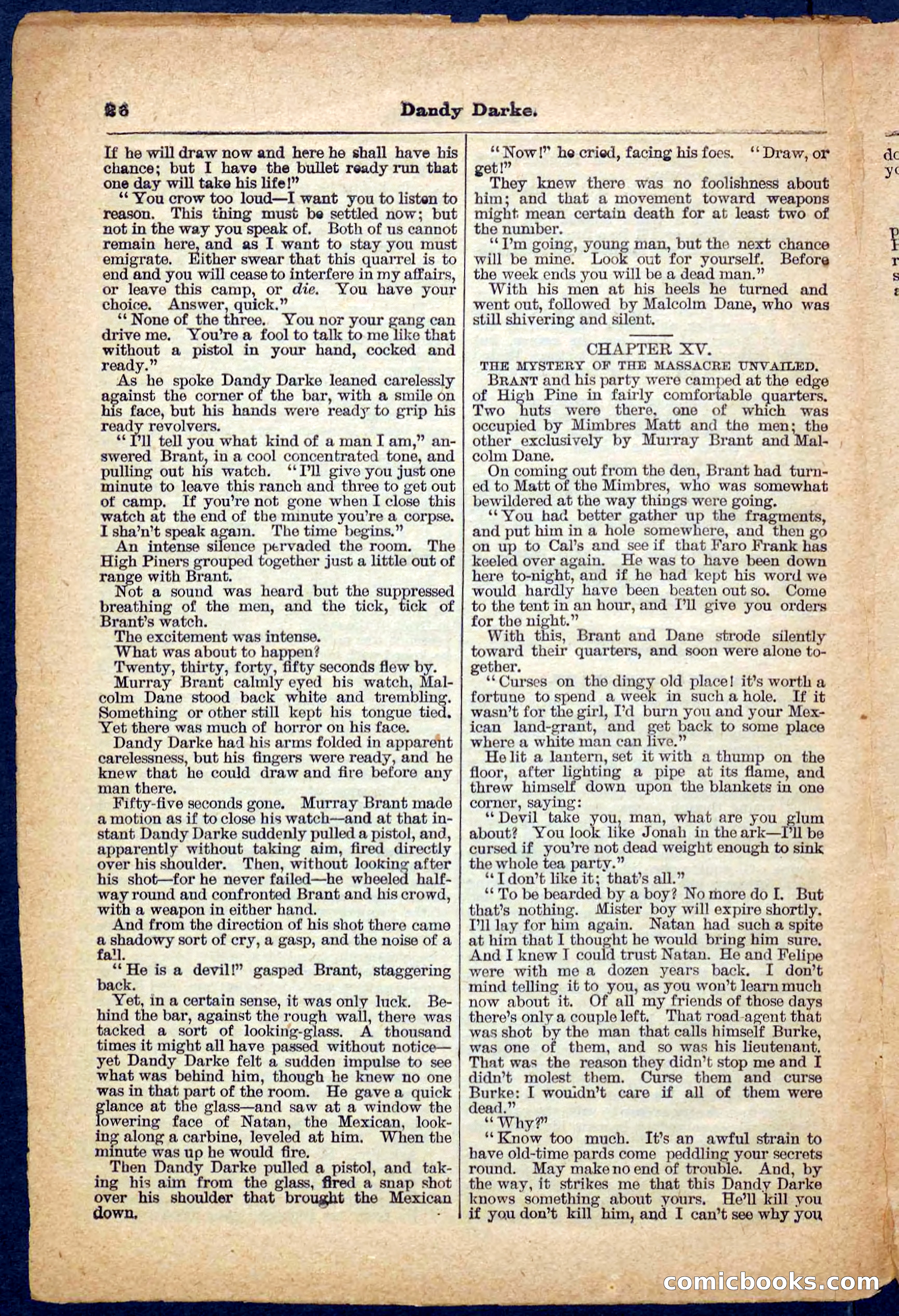 Beadle's Pocket Library No. 152 — page 26 of 32