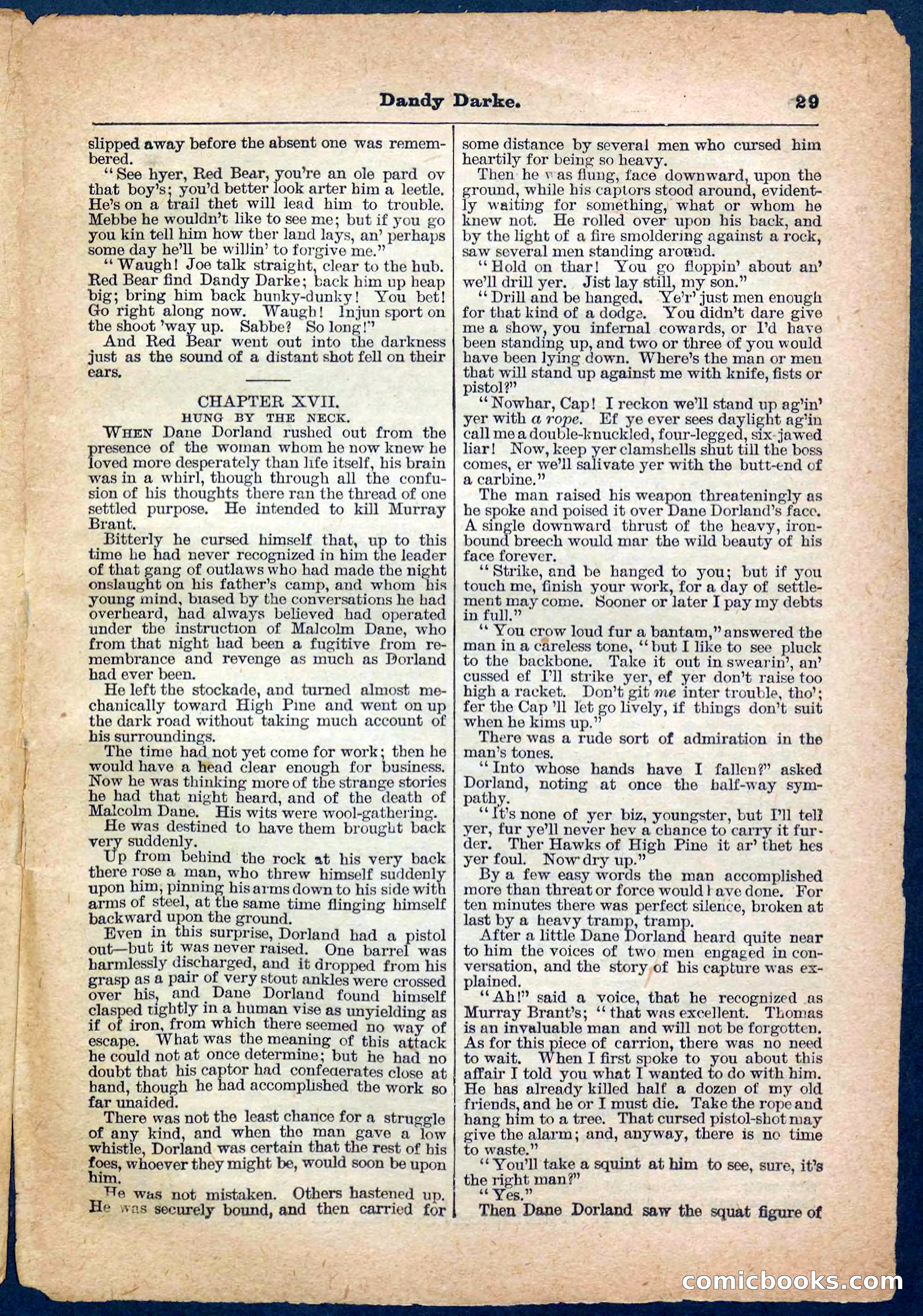 Beadle's Pocket Library No. 152 — page 29 of 32