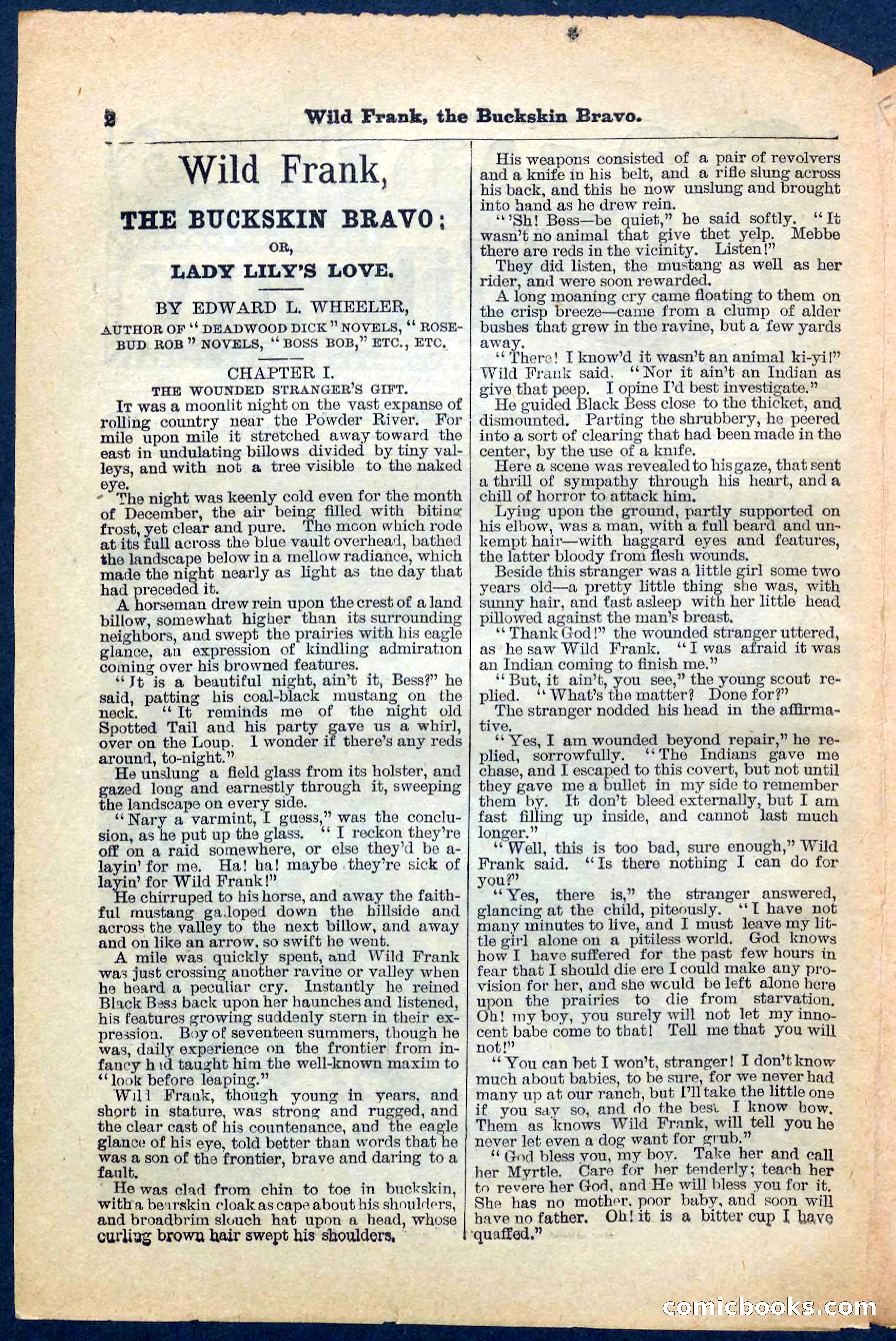 Beadle's Pocket Library No. 153 — page 2 of 32