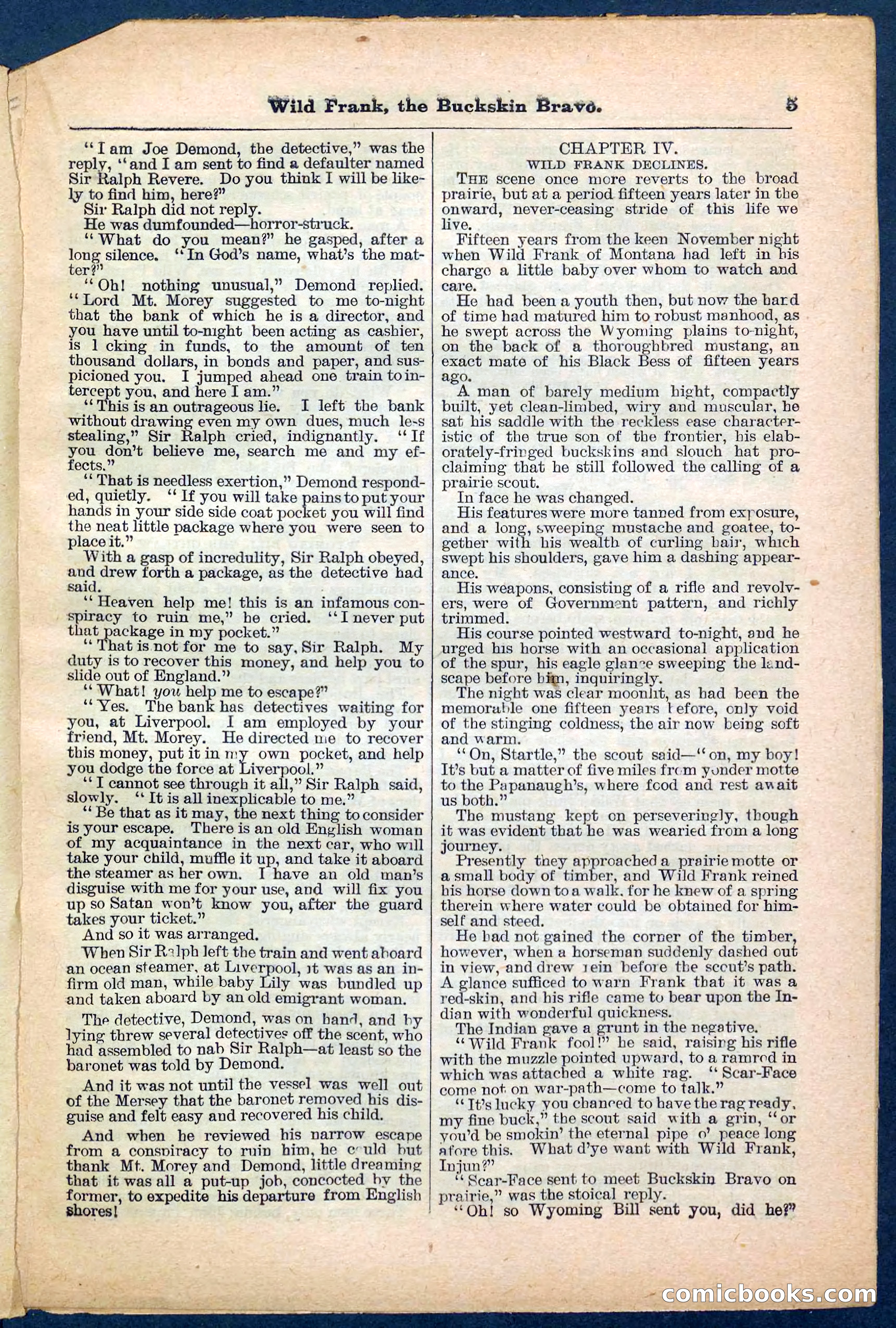 Beadle's Pocket Library No. 153 — page 5 of 32