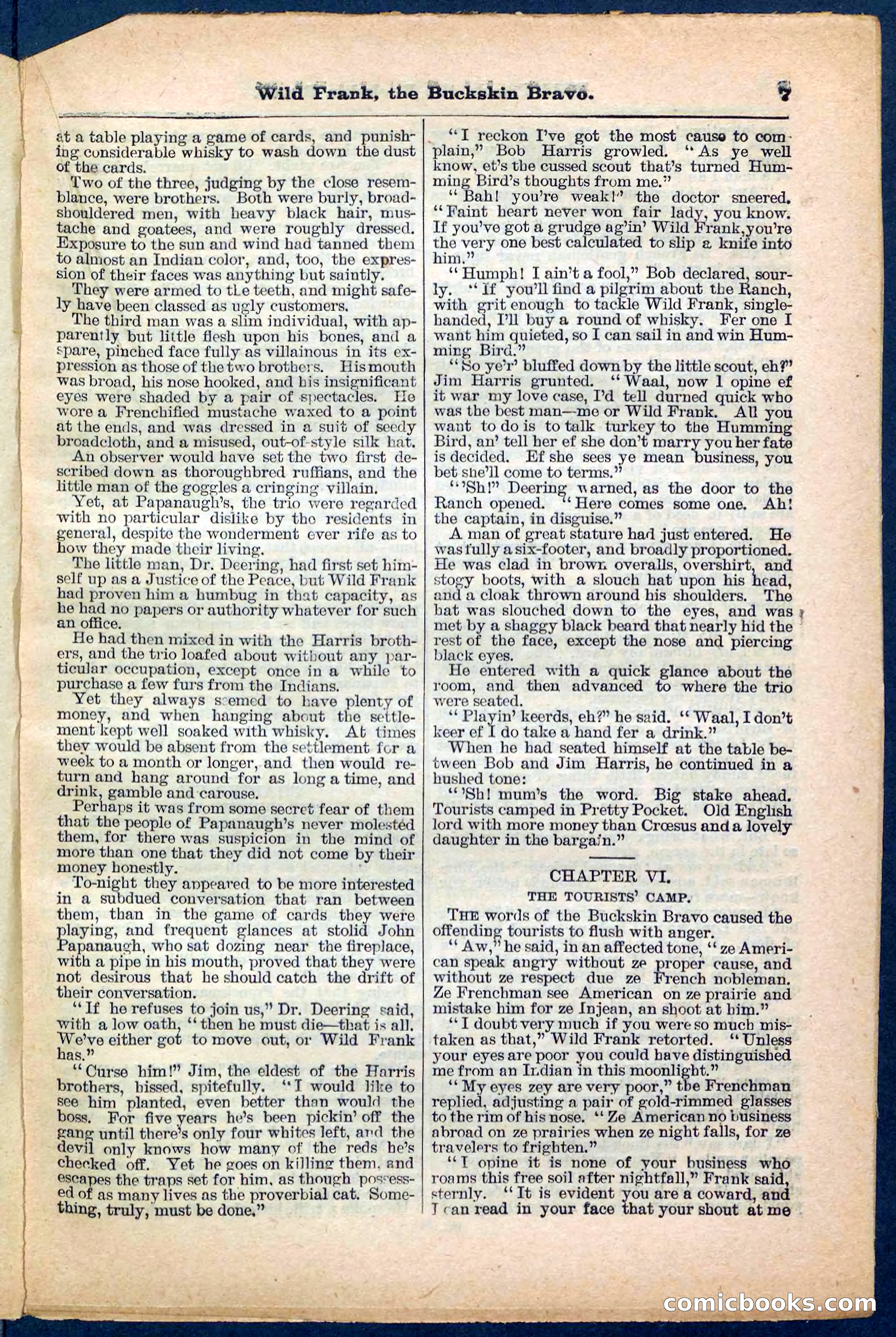 Beadle's Pocket Library No. 153 — page 7 of 32