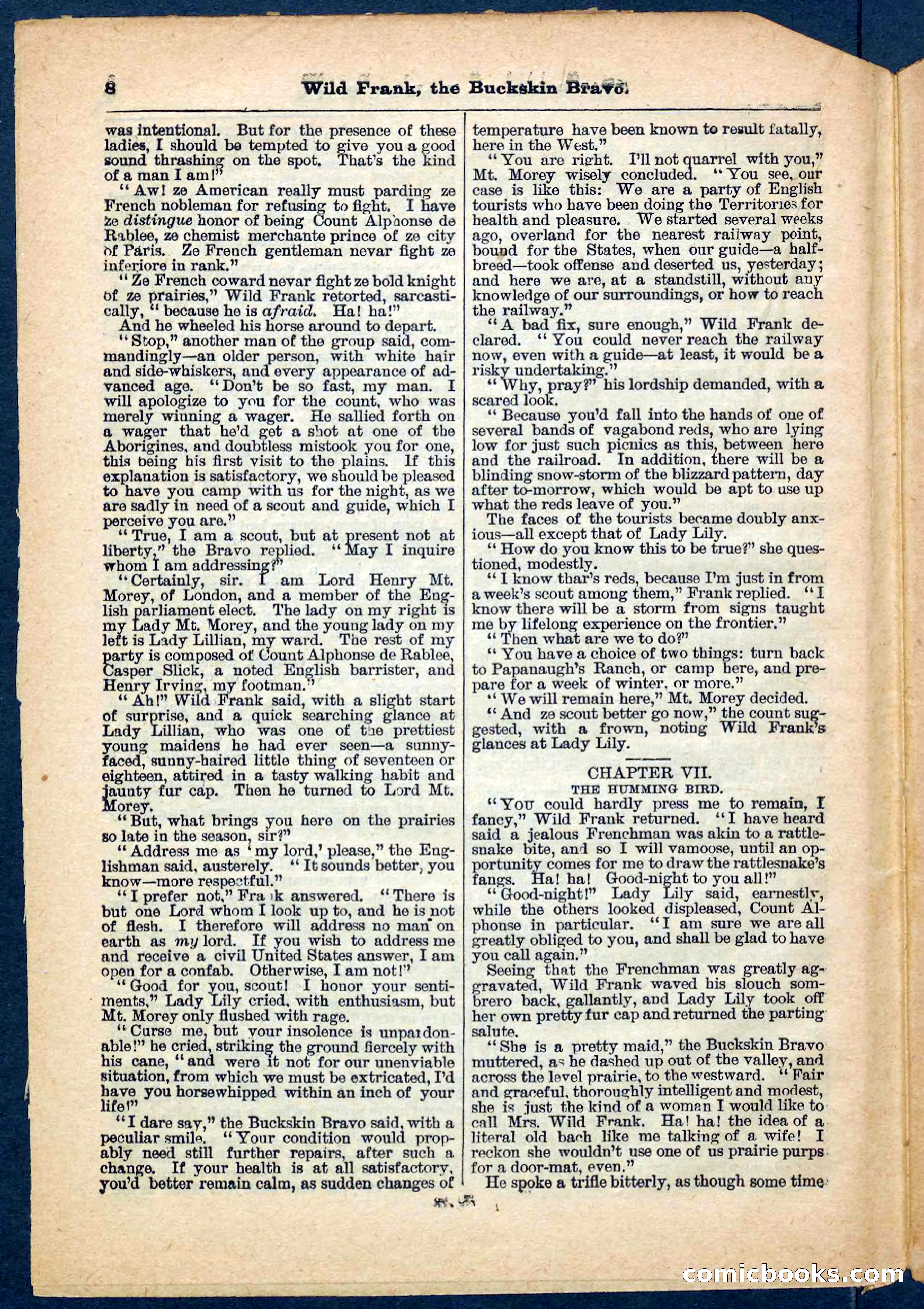 Beadle's Pocket Library No. 153 — page 8 of 32