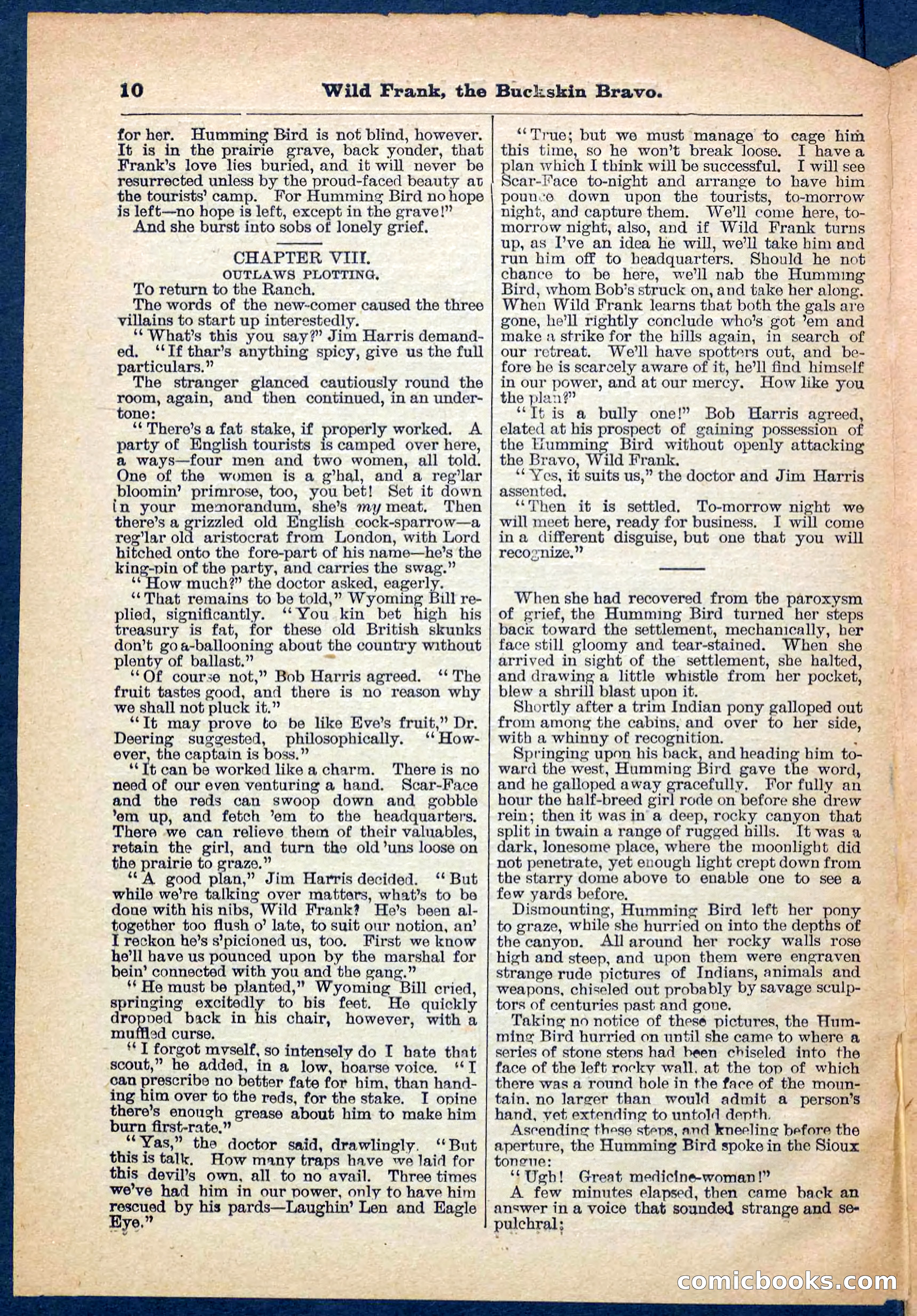 Beadle's Pocket Library No. 153 — page 10 of 32