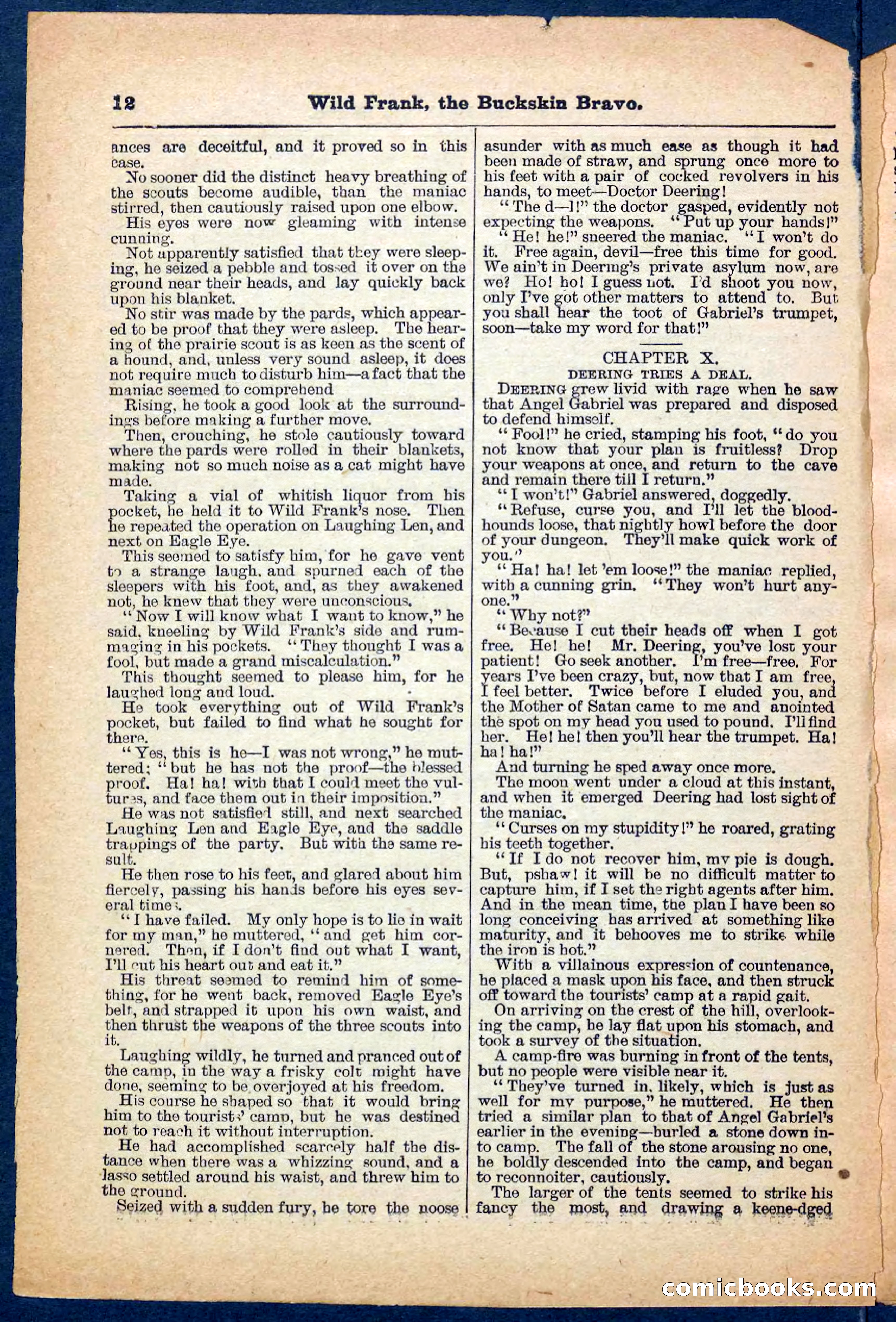 Beadle's Pocket Library No. 153 — page 12 of 32