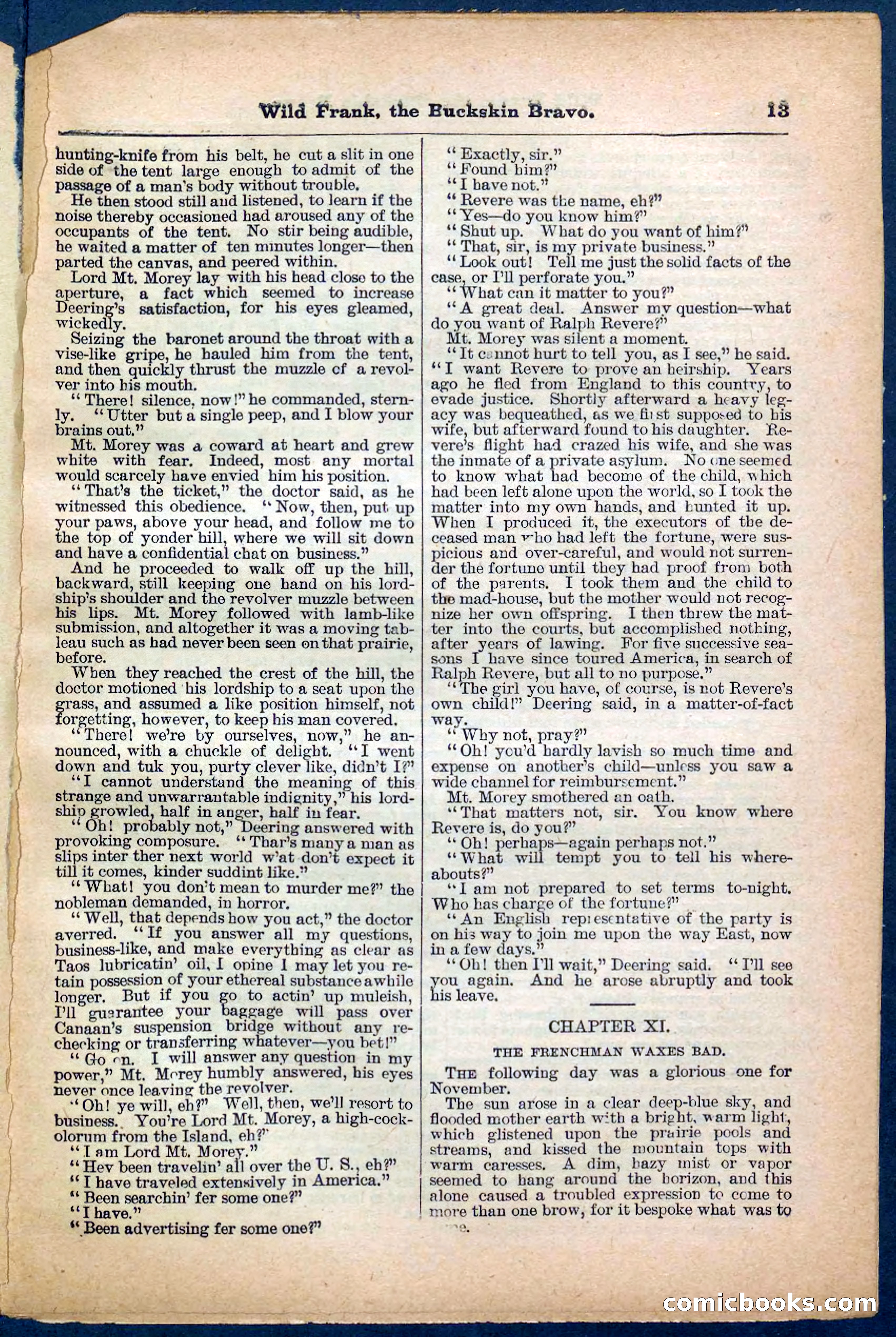 Beadle's Pocket Library No. 153 — page 13 of 32
