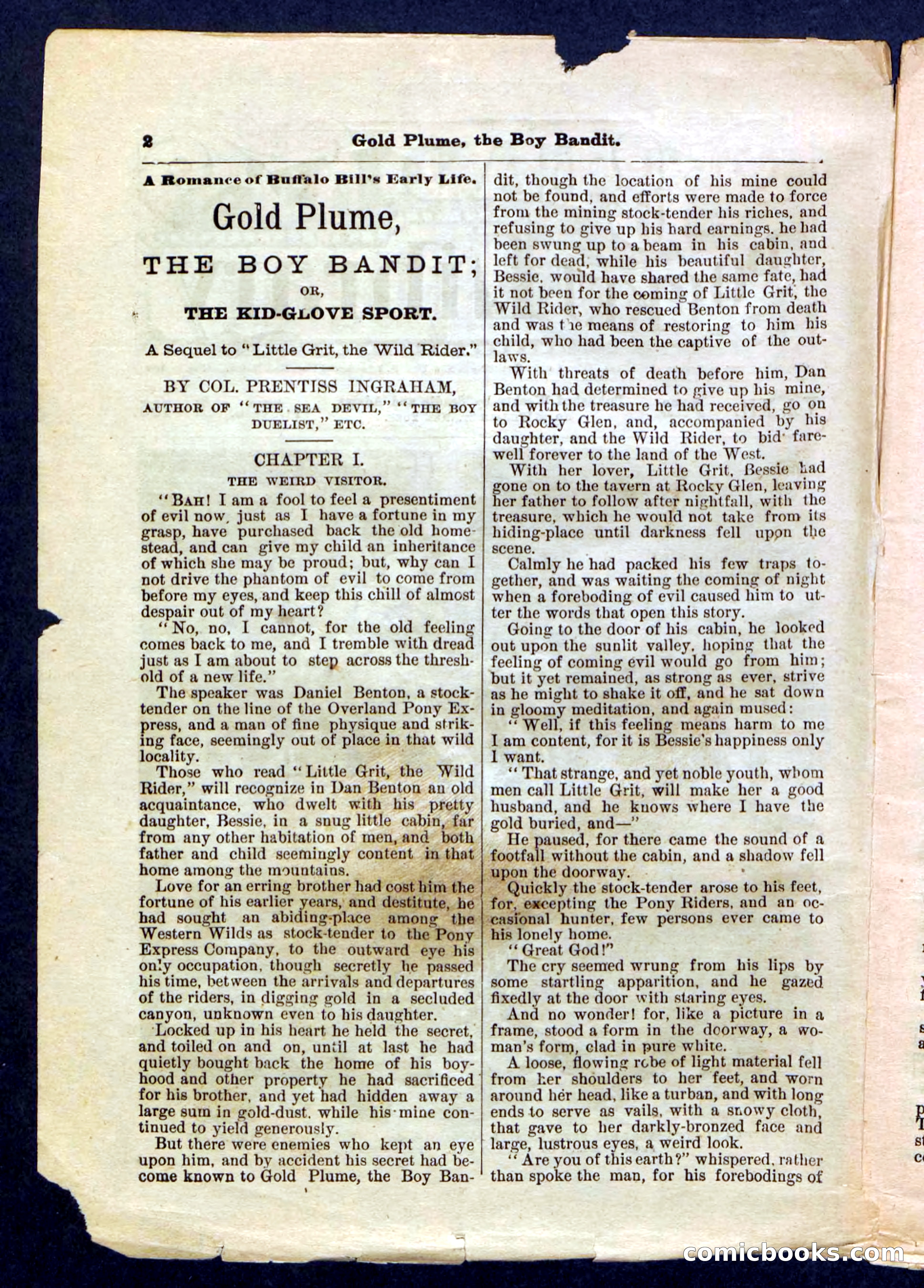 Beadle's Pocket Library No. 155 — page 2 of 32