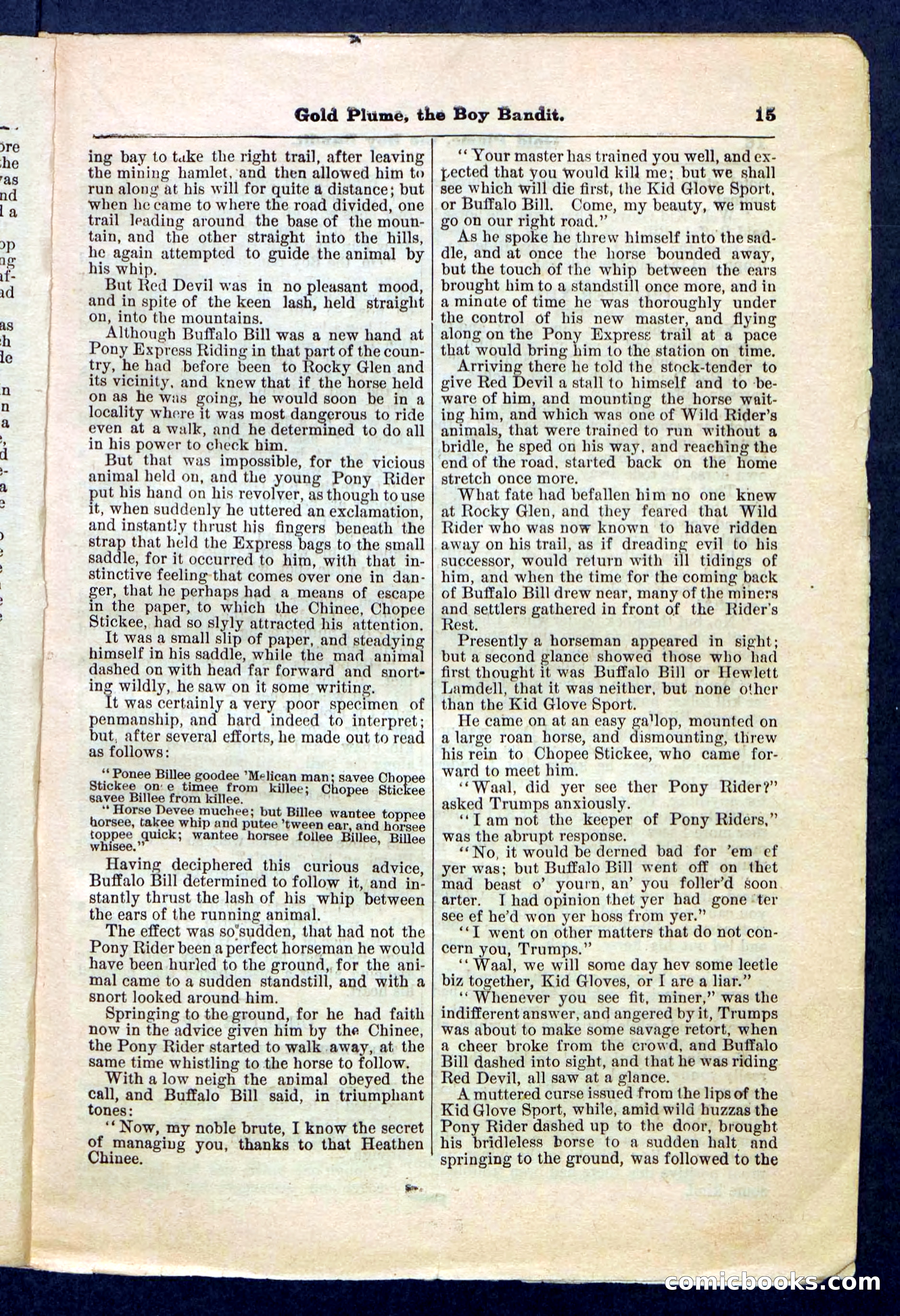 Beadle's Pocket Library No. 155 — page 15 of 32