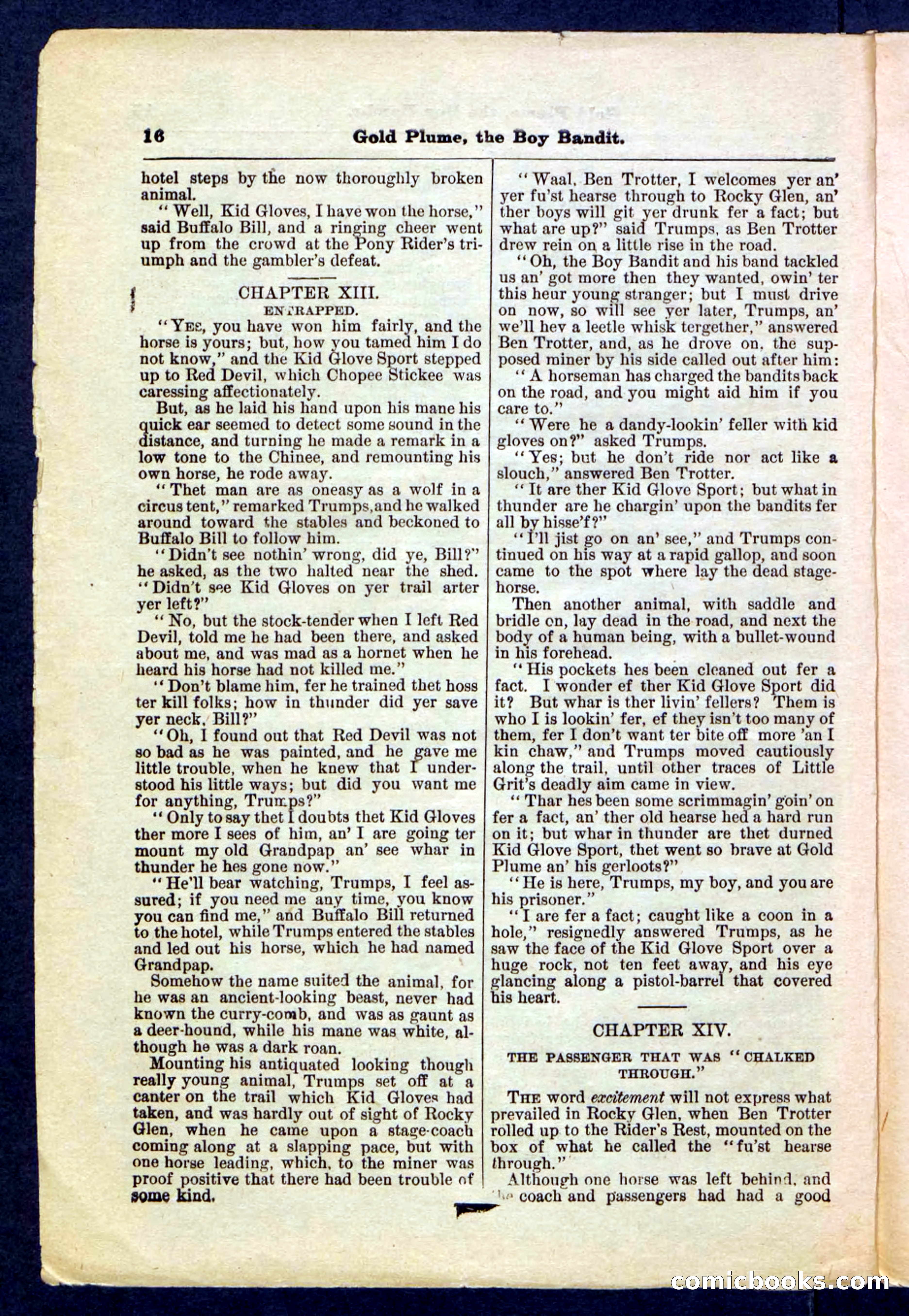 Beadle's Pocket Library No. 155 — page 16 of 32