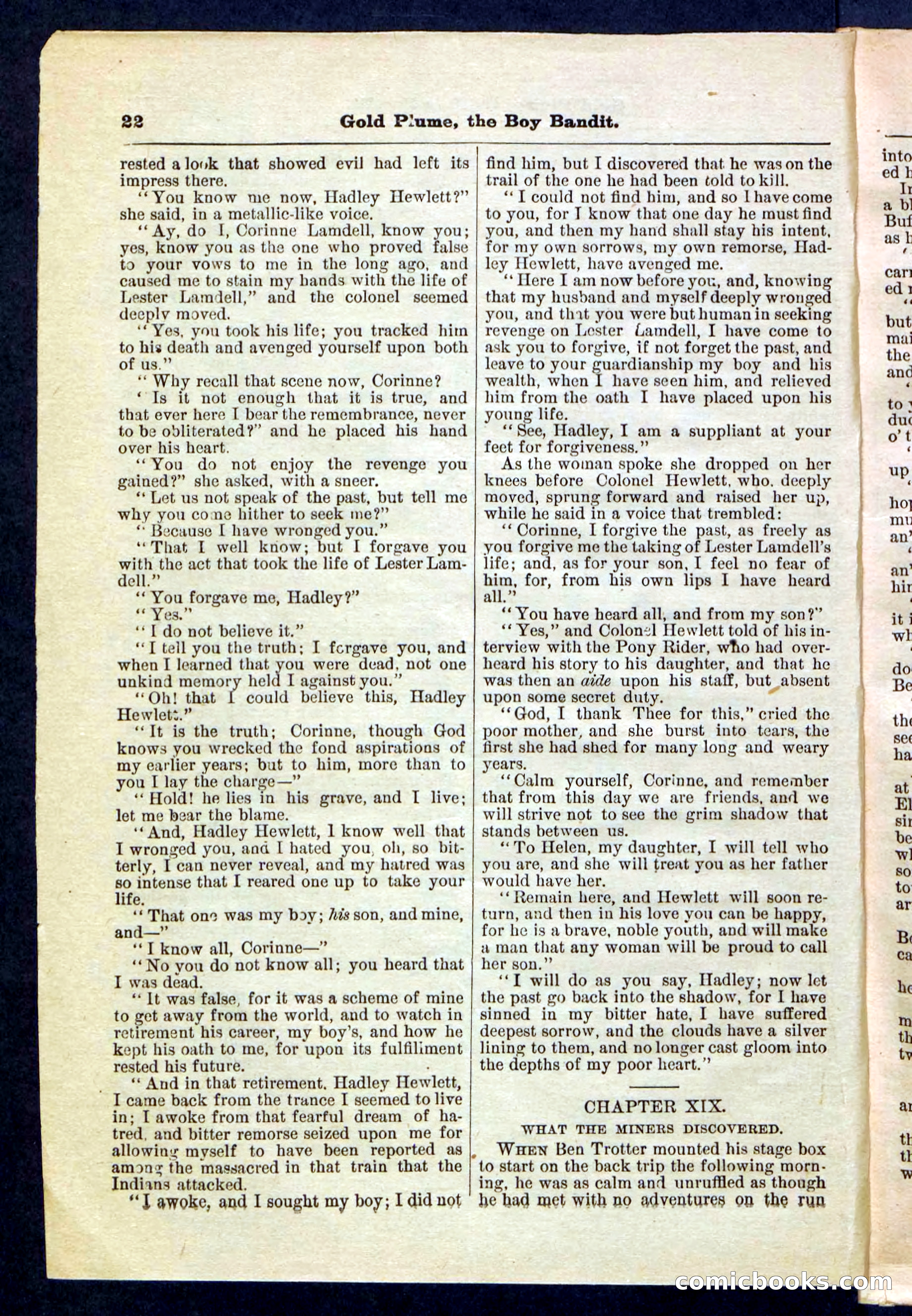 Beadle's Pocket Library No. 155 — page 22 of 32