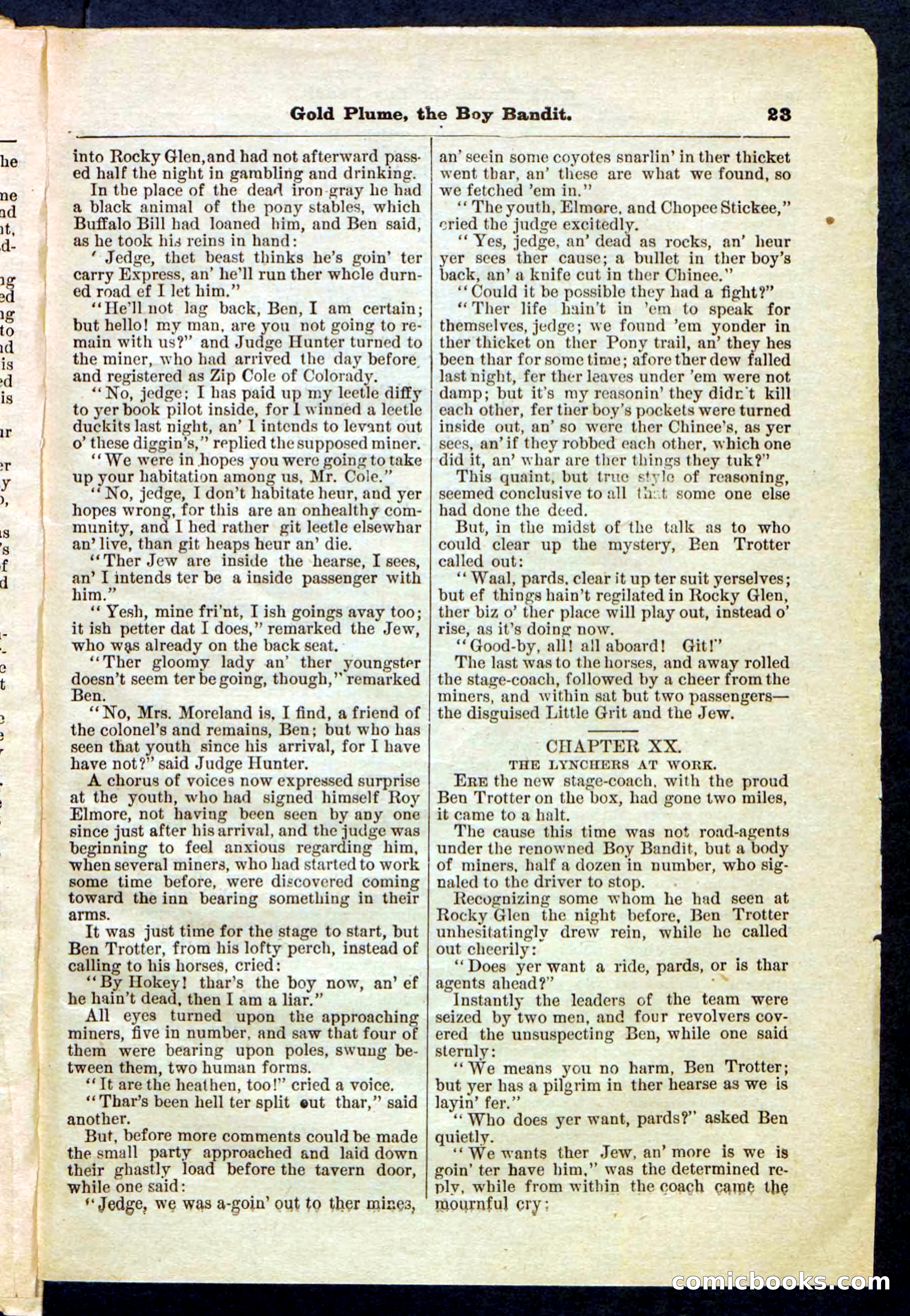 Beadle's Pocket Library No. 155 — page 23 of 32