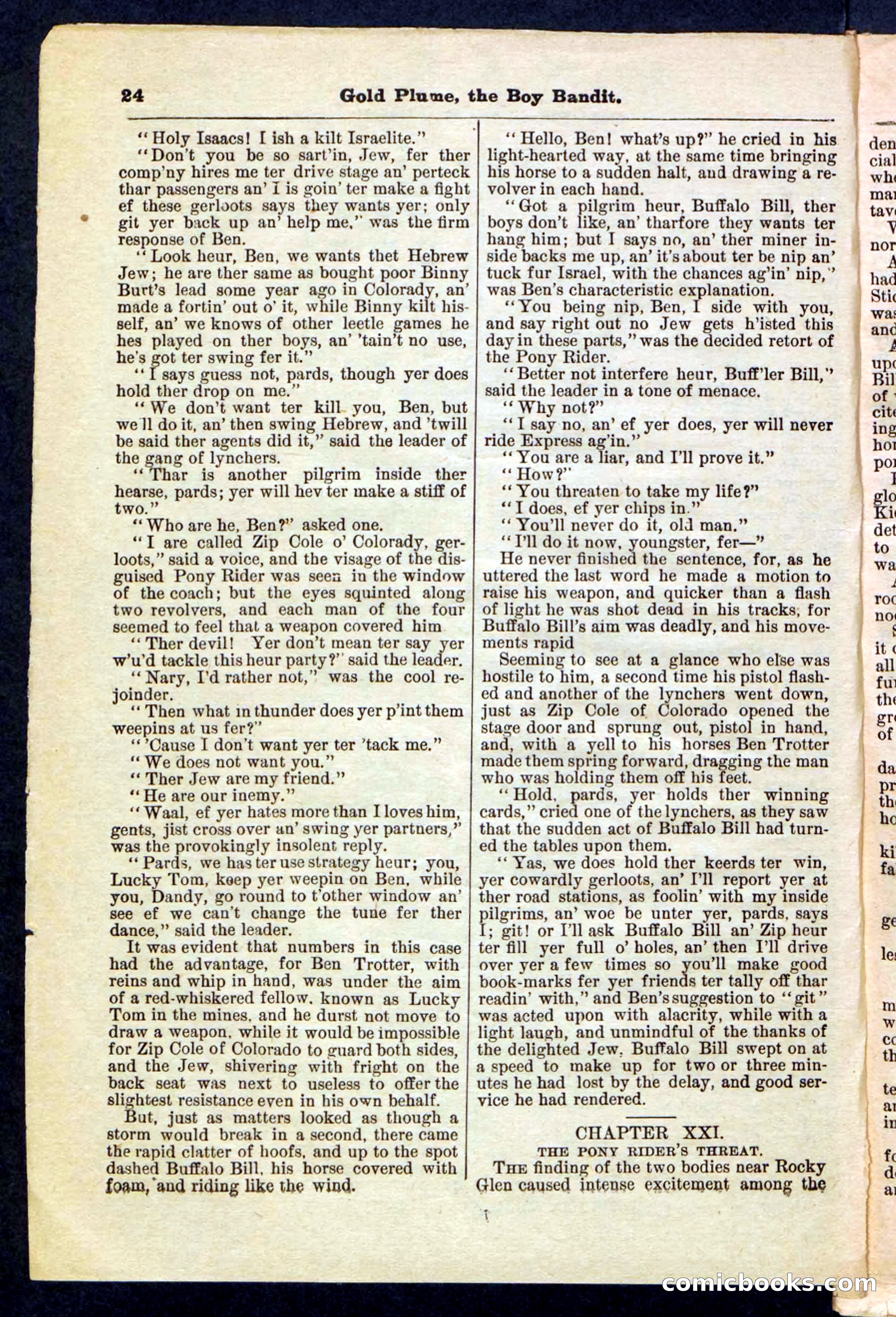 Beadle's Pocket Library No. 155 — page 24 of 32