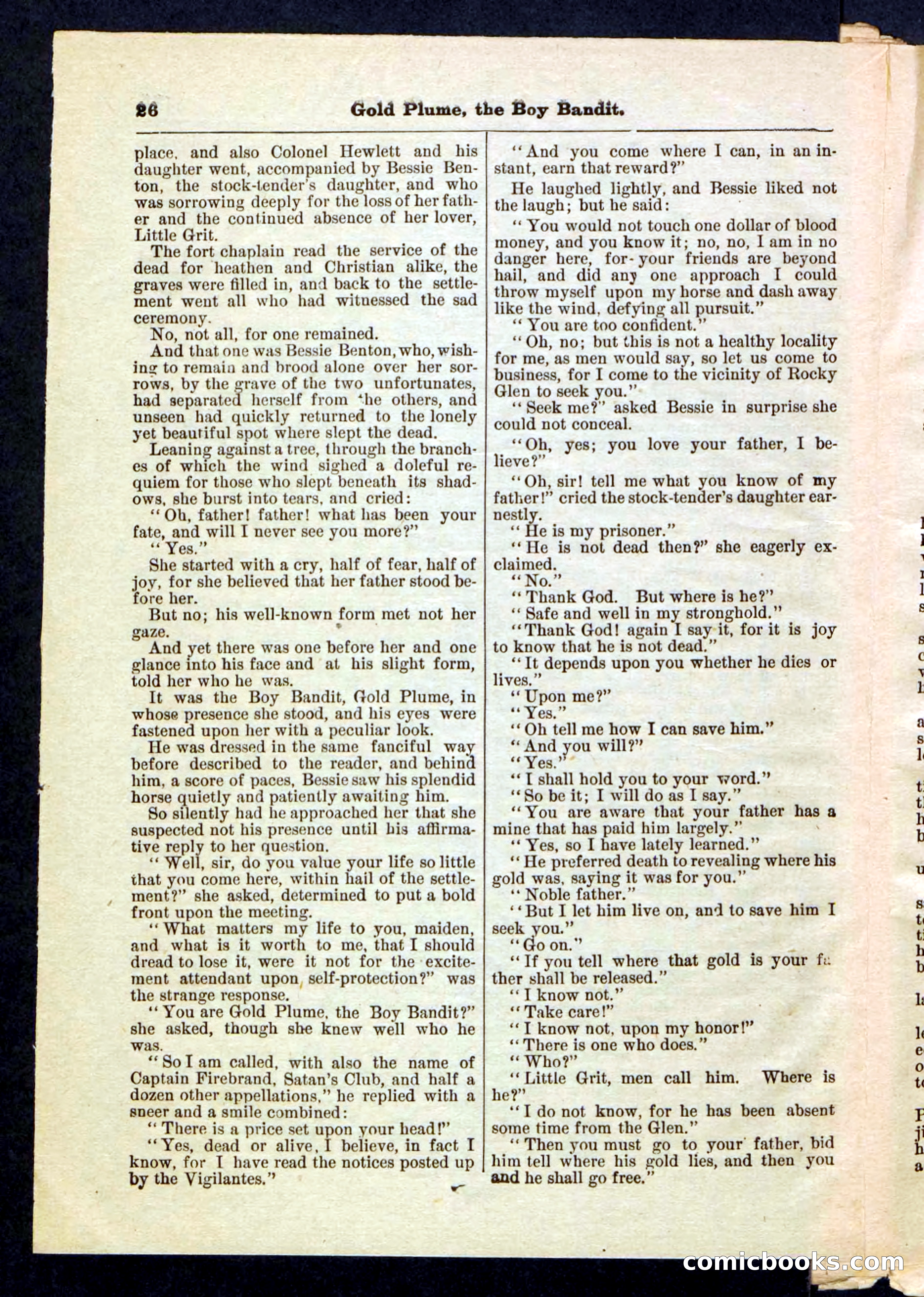 Beadle's Pocket Library No. 155 — page 26 of 32