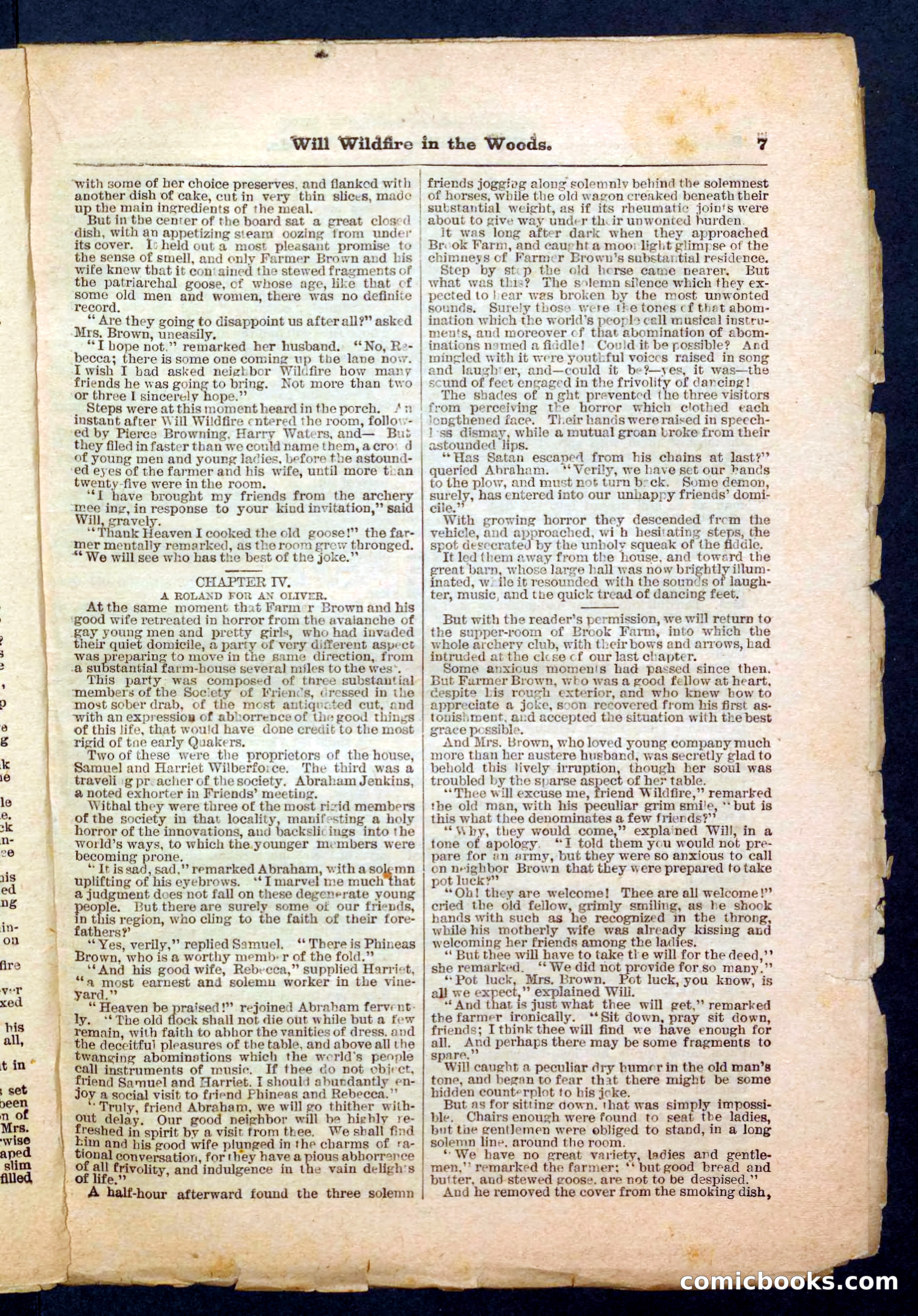 Beadle's Pocket Library No. 156 — page 7 of 32