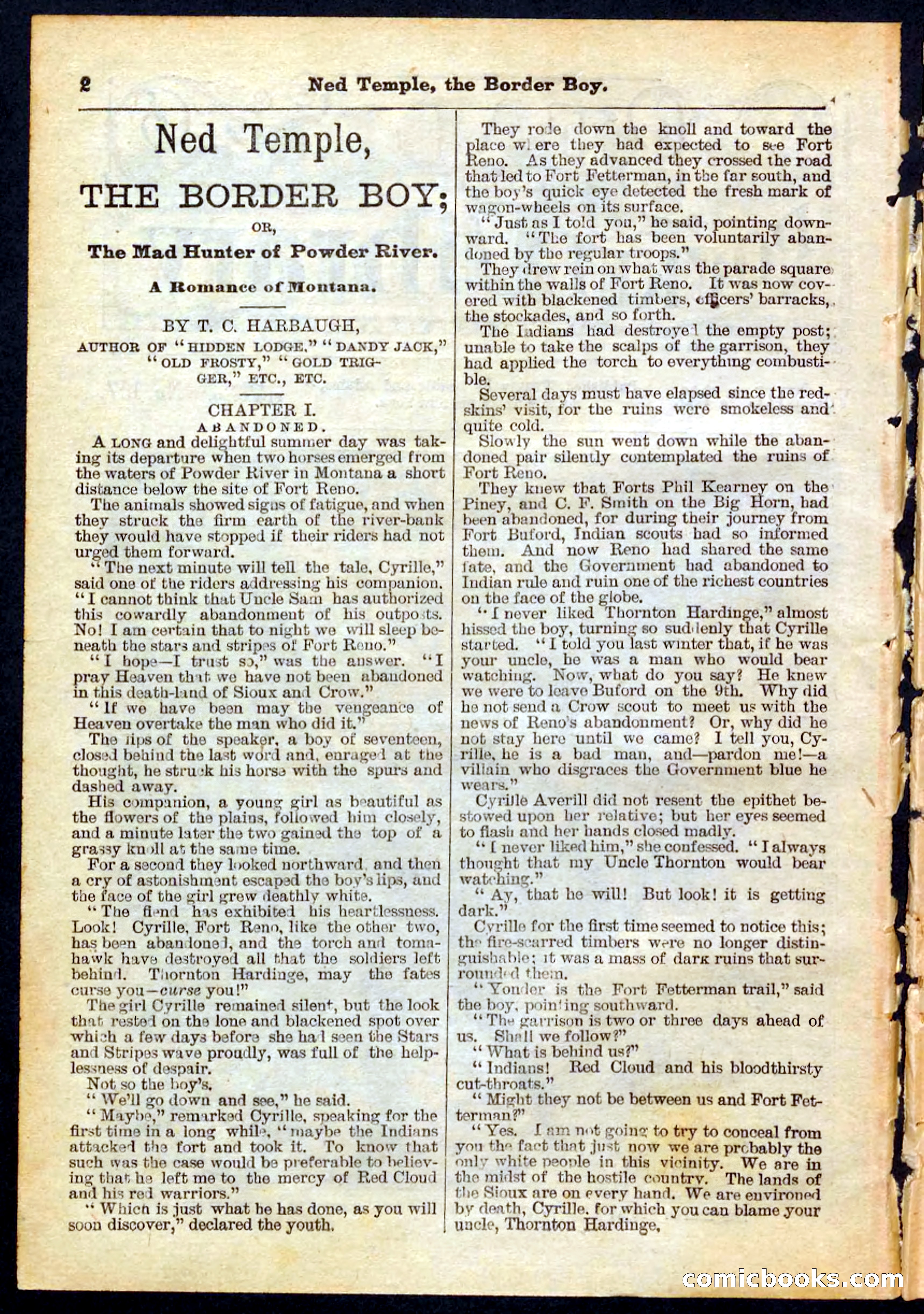 Beadle's Pocket Library No. 157 — page 2 of 32