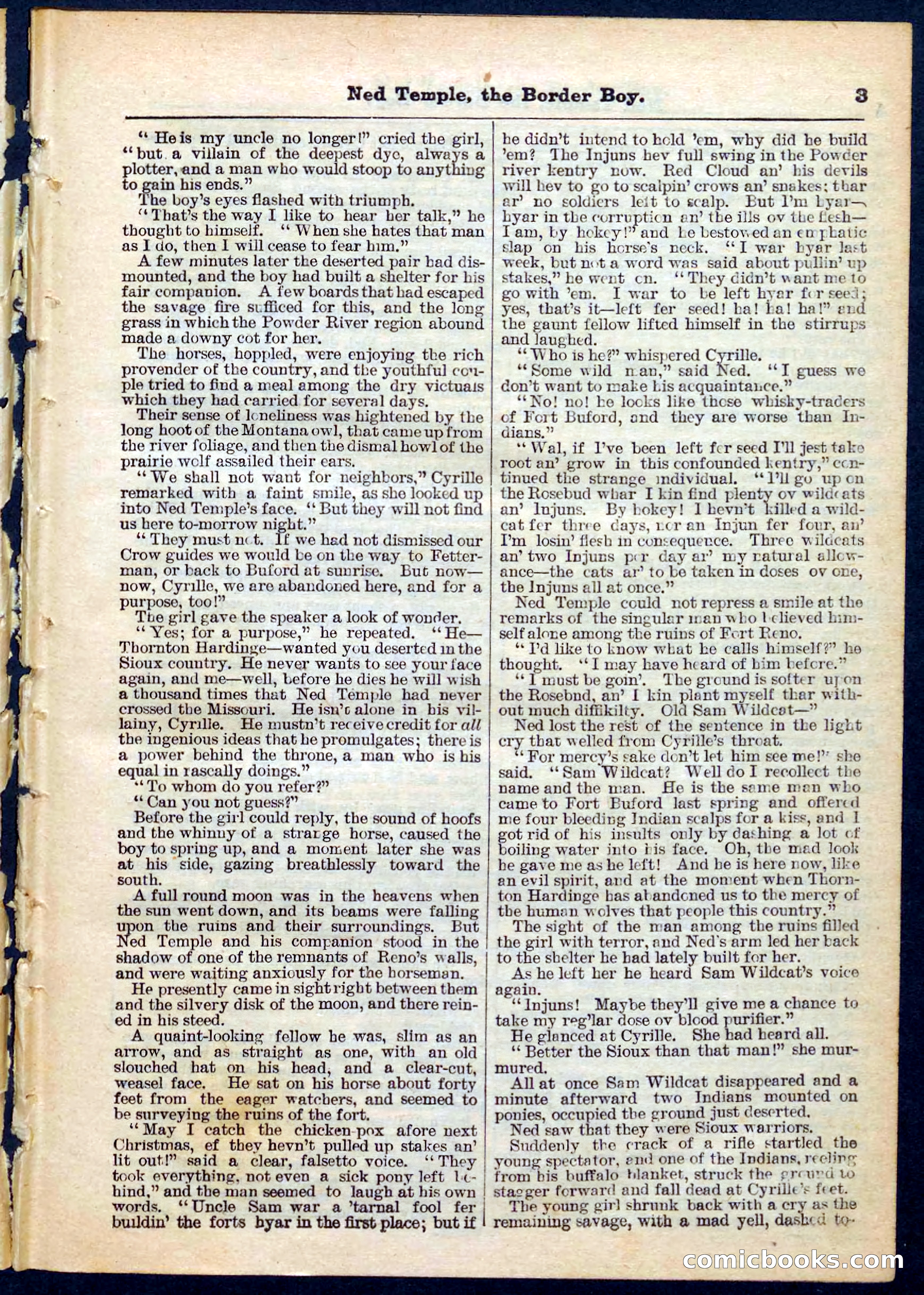 Beadle's Pocket Library No. 157 — page 3 of 32