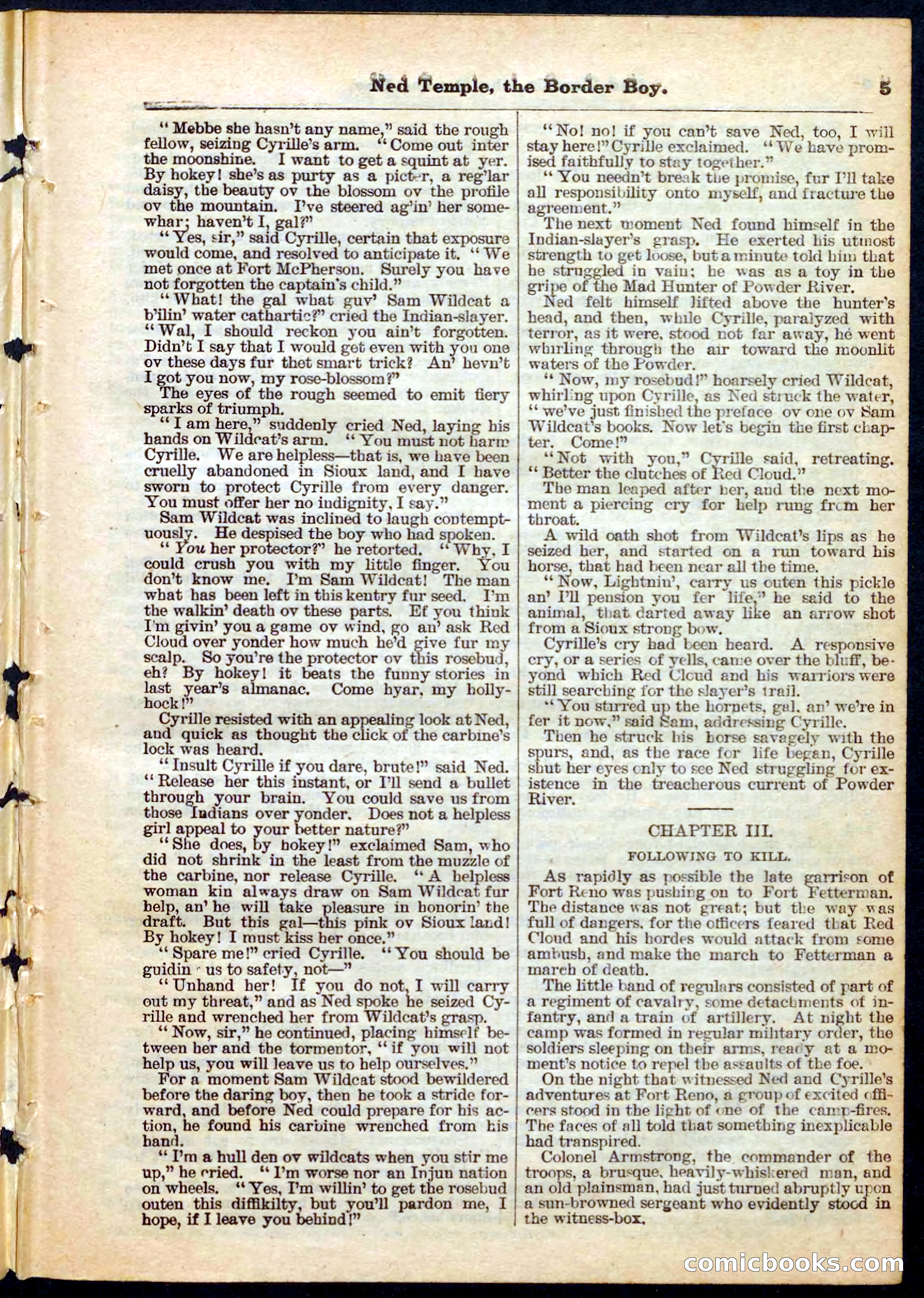 Beadle's Pocket Library No. 157 — page 5 of 32