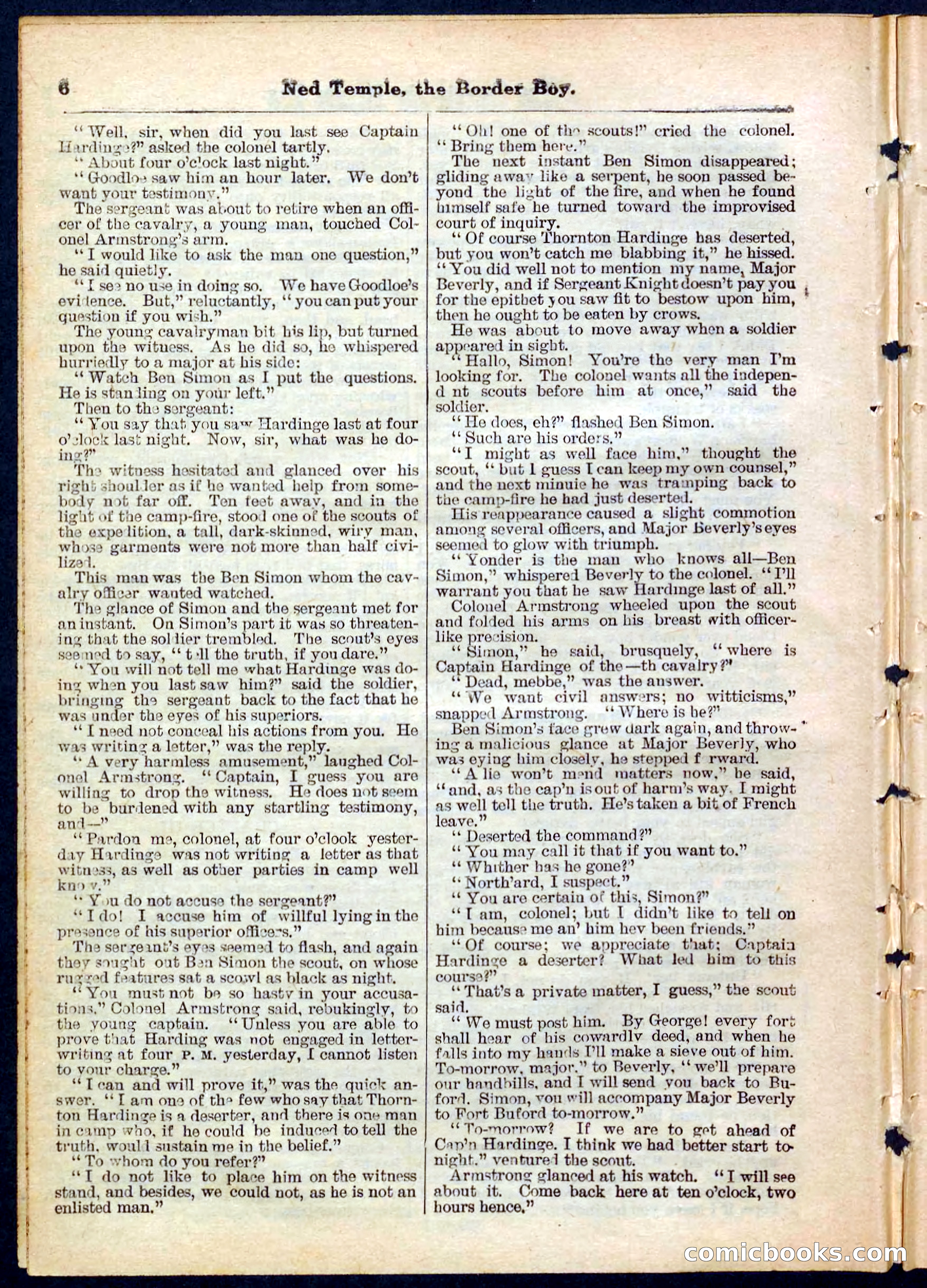 Beadle's Pocket Library No. 157 — page 6 of 32