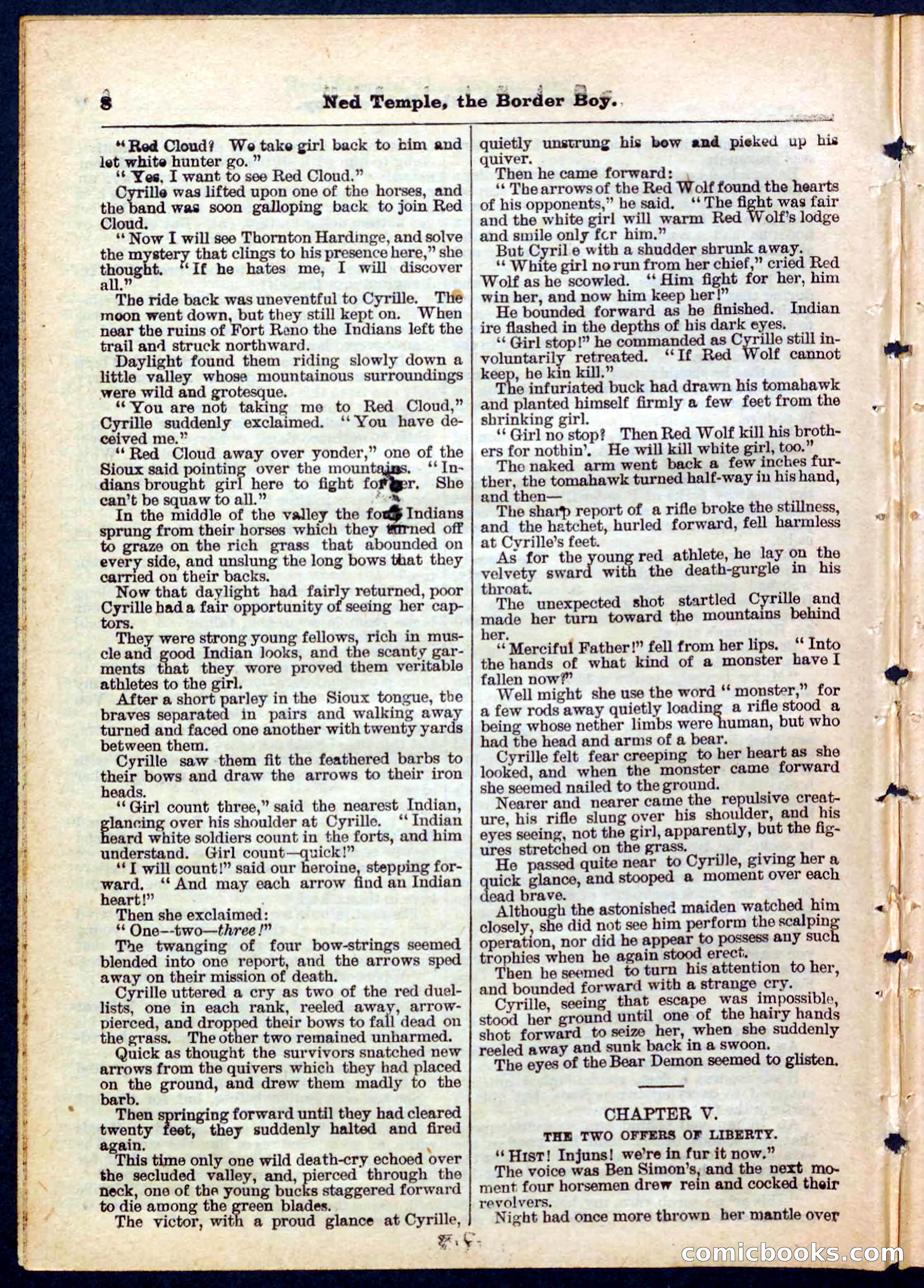 Beadle's Pocket Library No. 157 — page 8 of 32