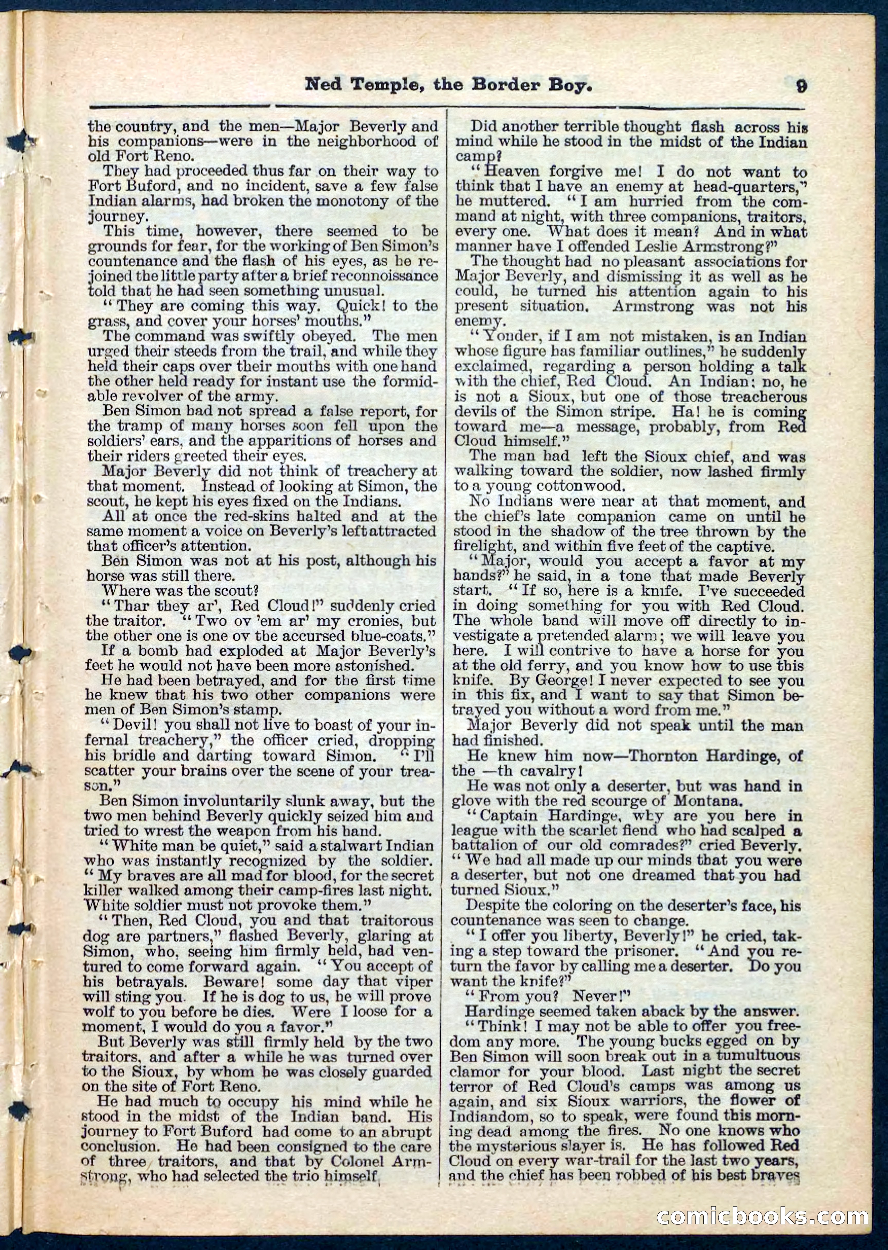 Beadle's Pocket Library No. 157 — page 9 of 32