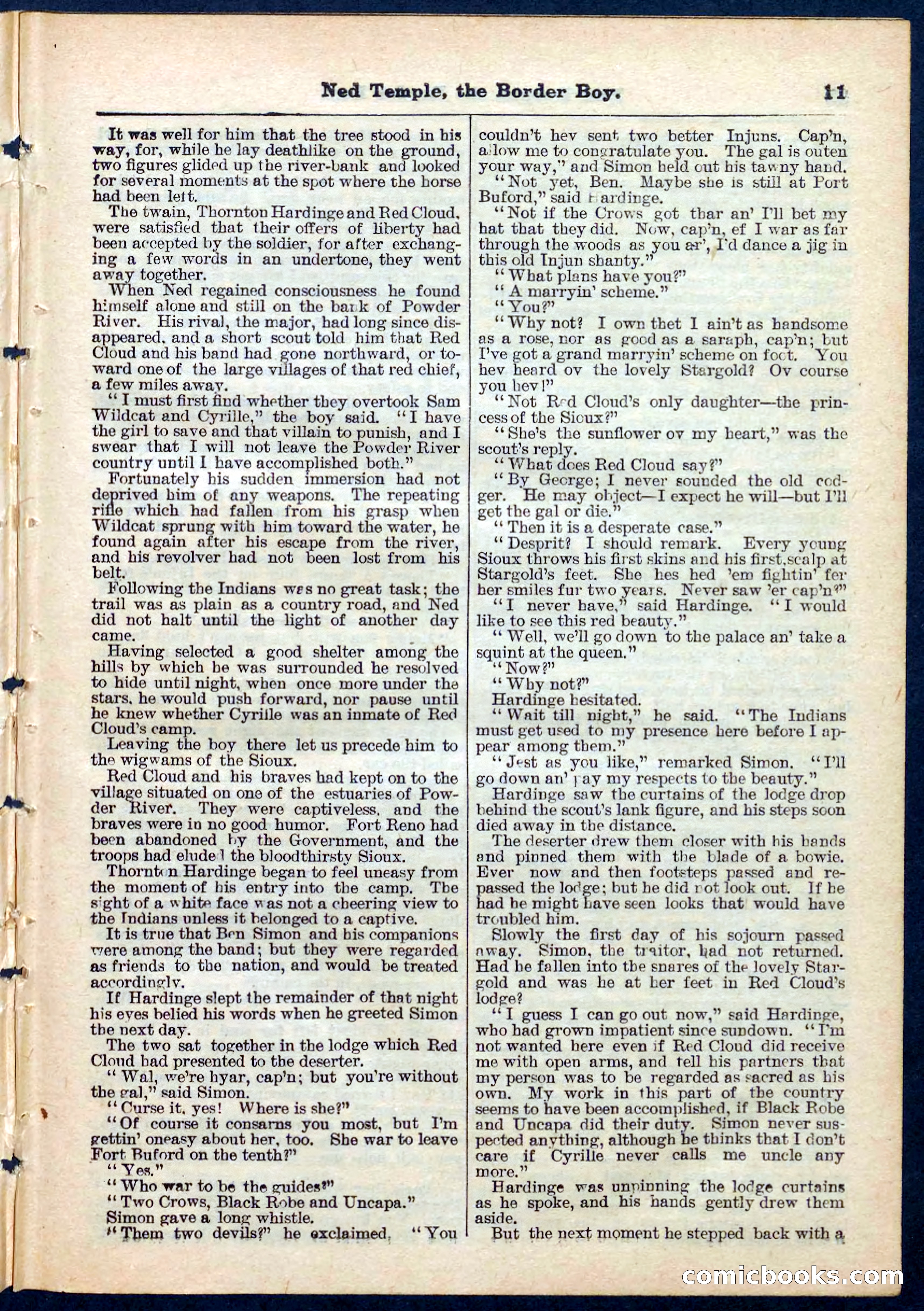 Beadle's Pocket Library No. 157 — page 11 of 32