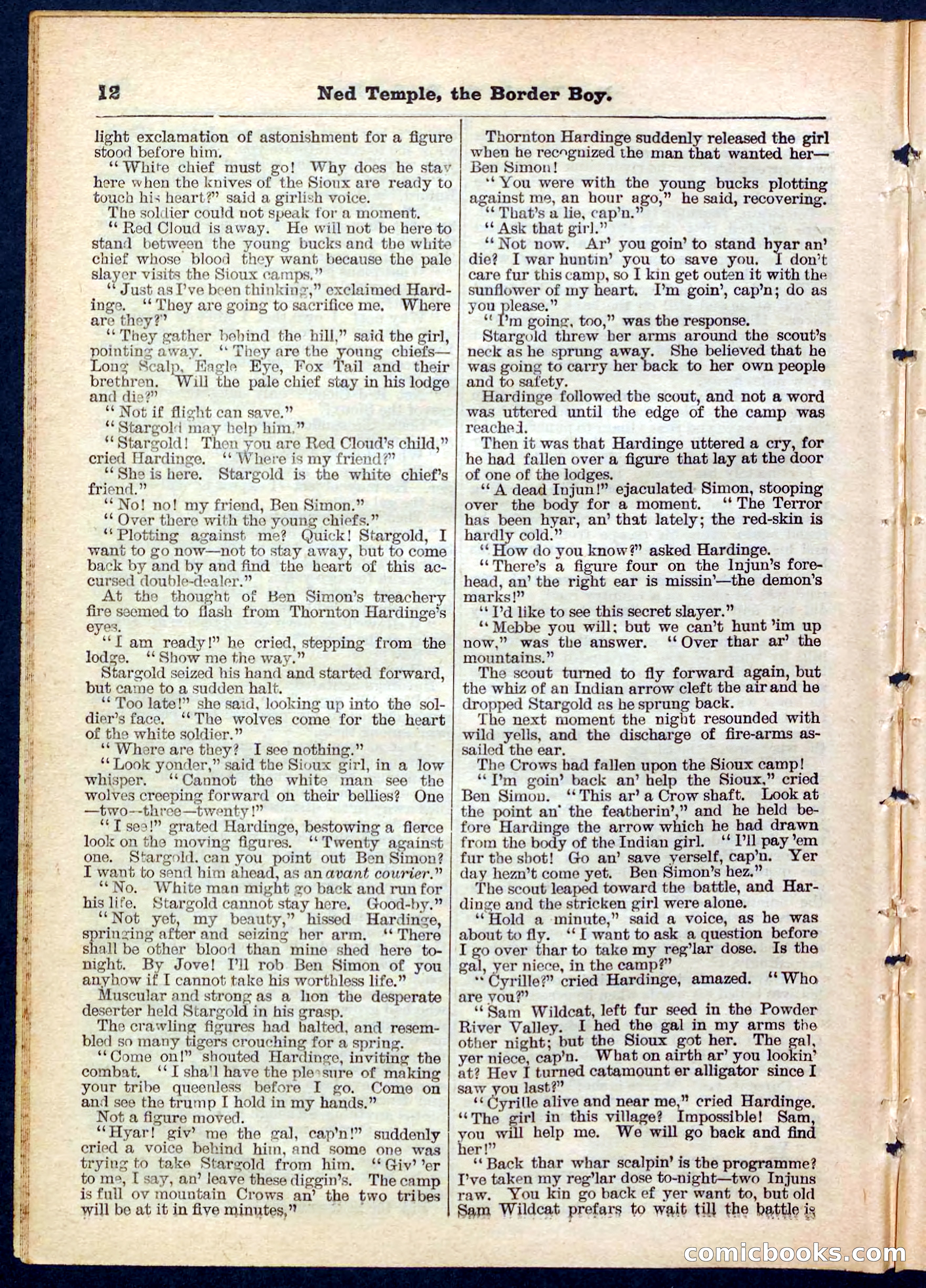 Beadle's Pocket Library No. 157 — page 12 of 32