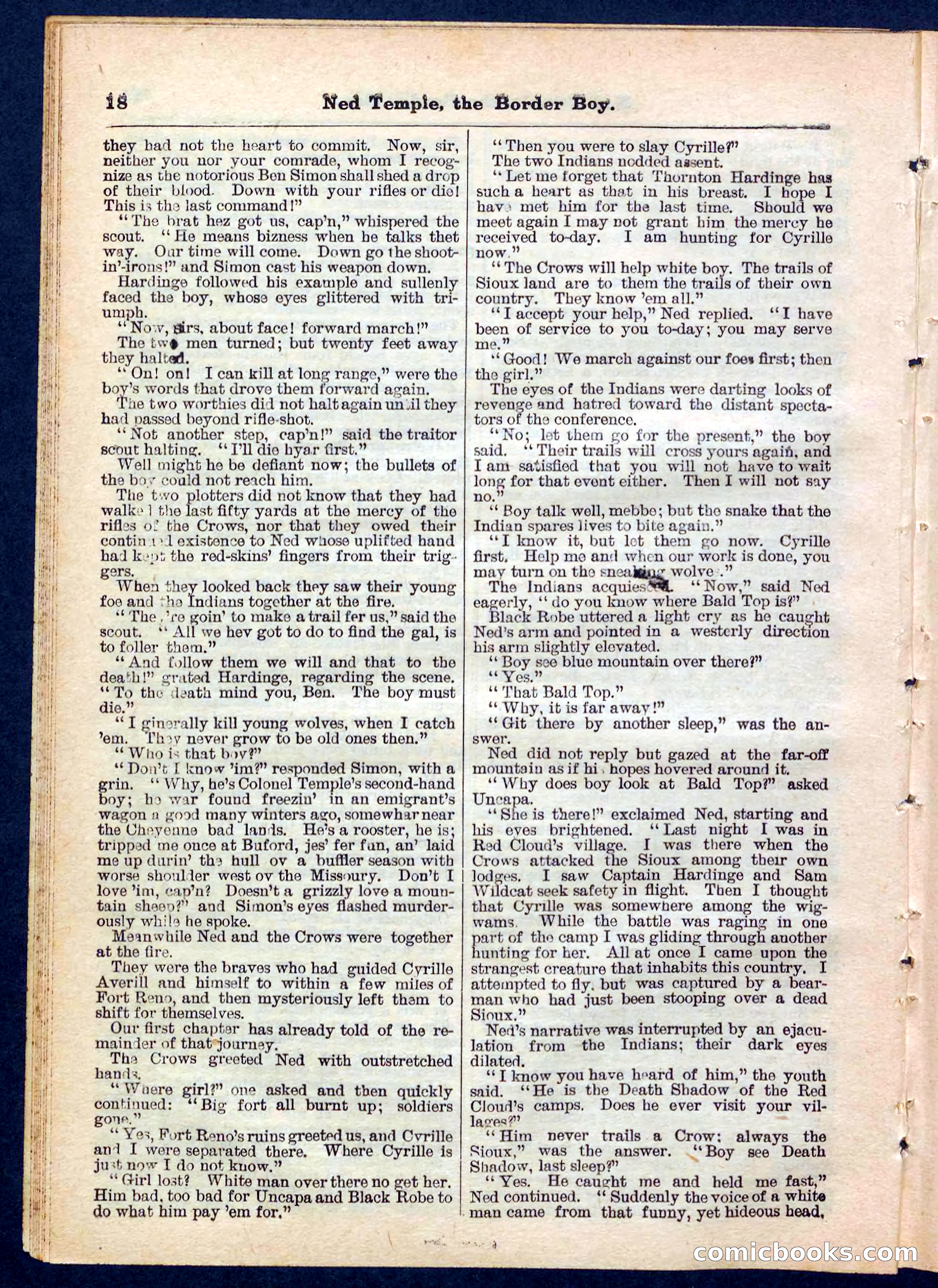 Beadle's Pocket Library No. 157 — page 18 of 32