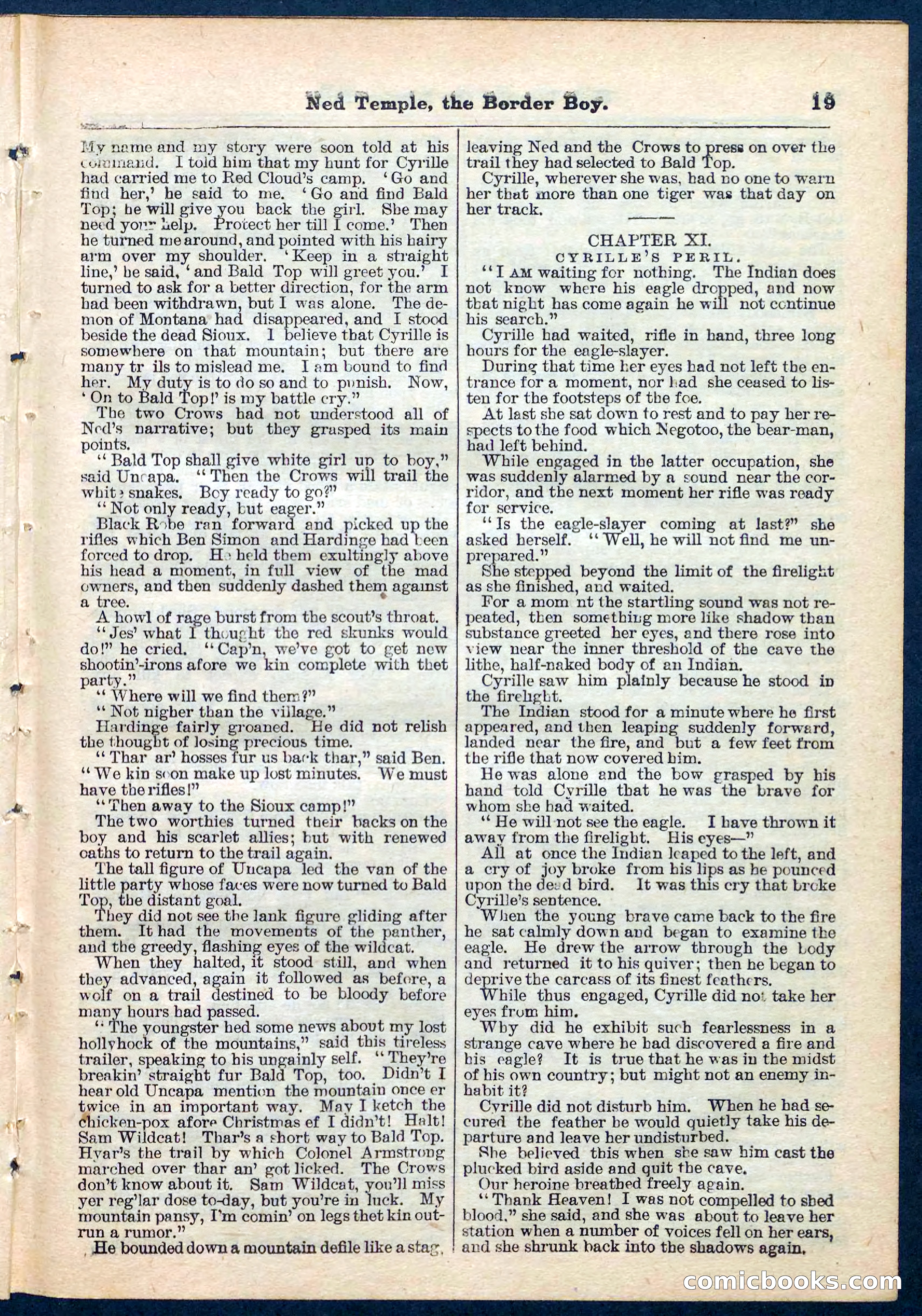 Beadle's Pocket Library No. 157 — page 19 of 32