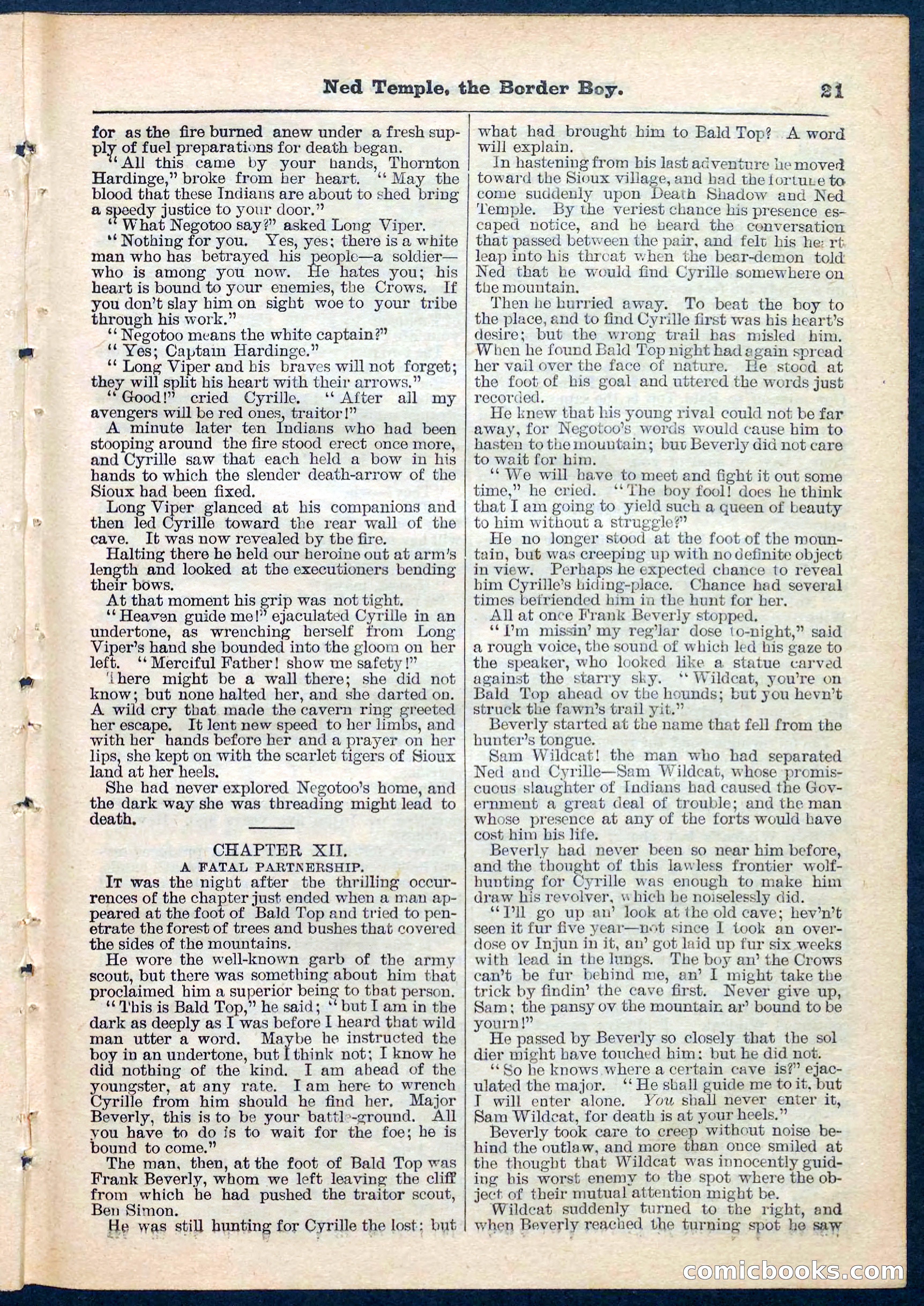 Beadle's Pocket Library No. 157 — page 21 of 32