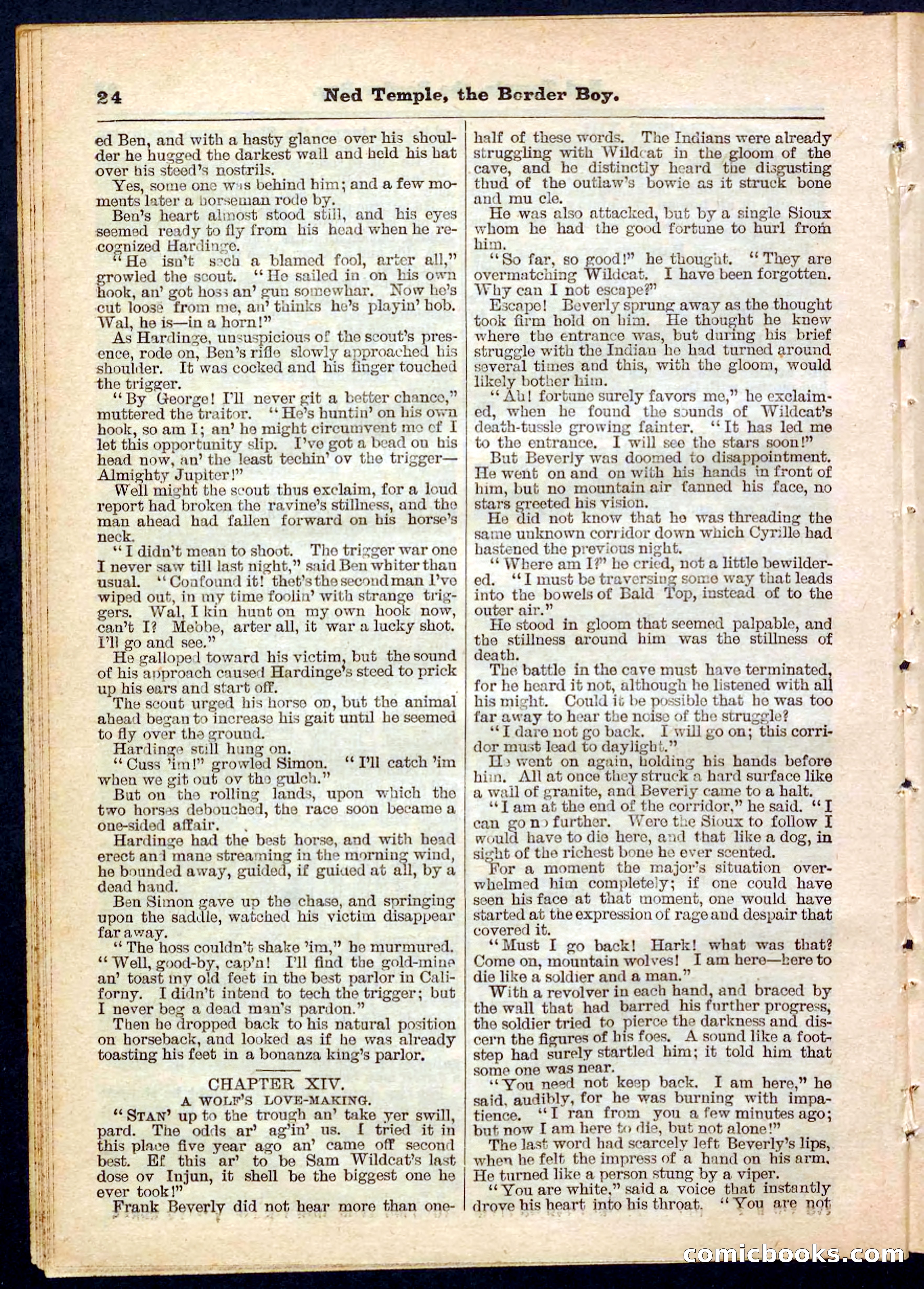 Beadle's Pocket Library No. 157 — page 24 of 32
