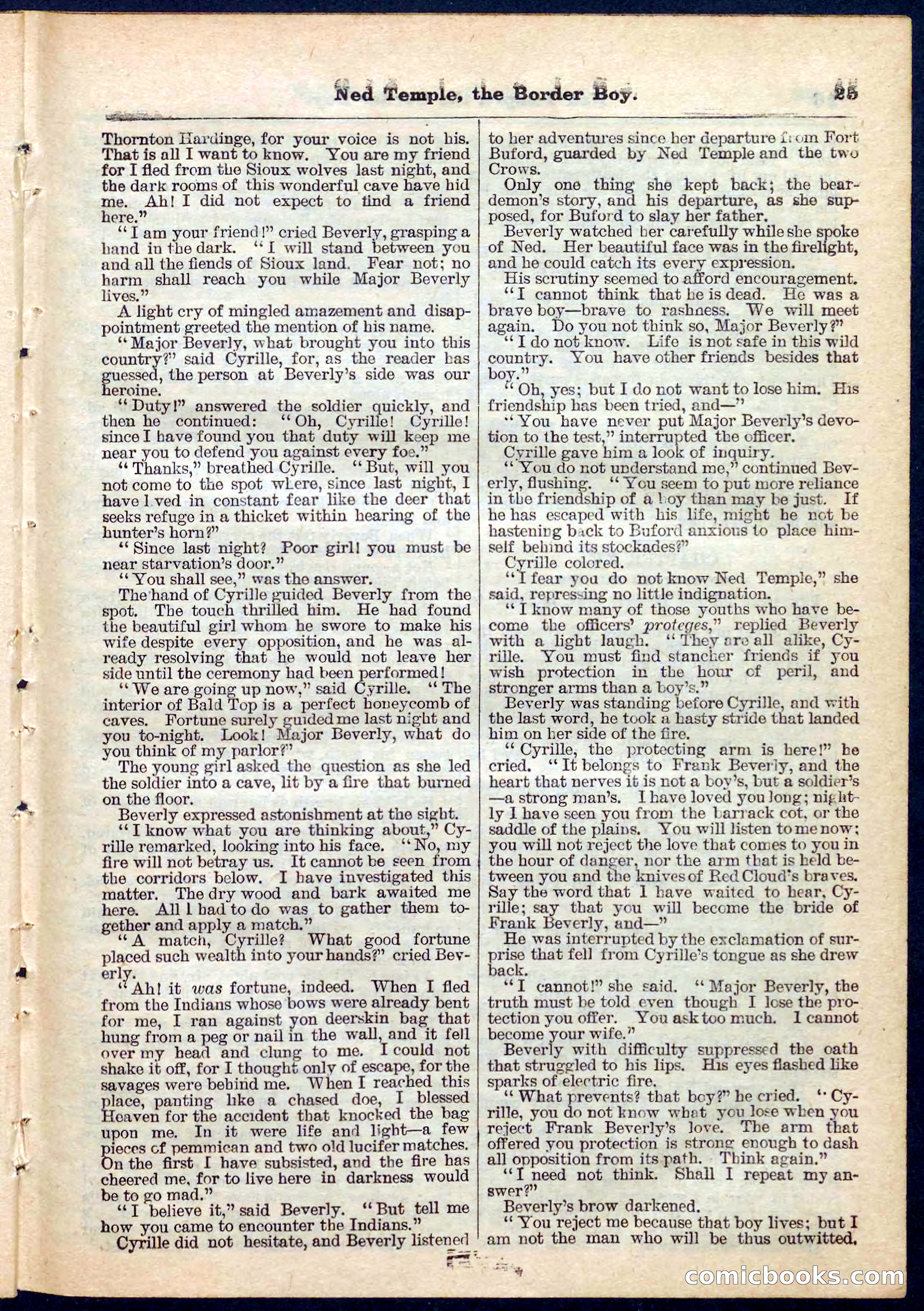 Beadle's Pocket Library No. 157 — page 25 of 32