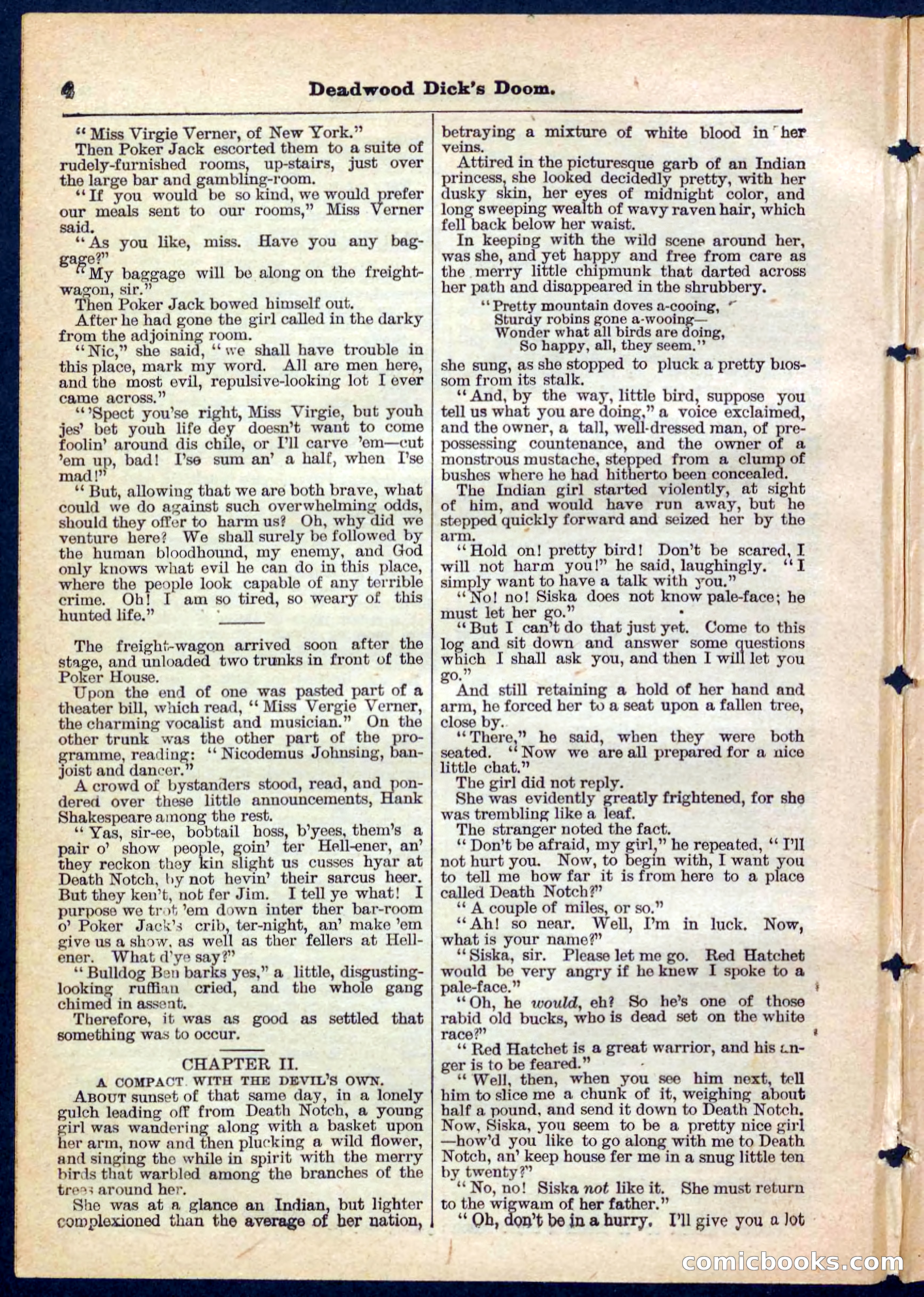 Beadle's Pocket Library No. 158 — page 4 of 32