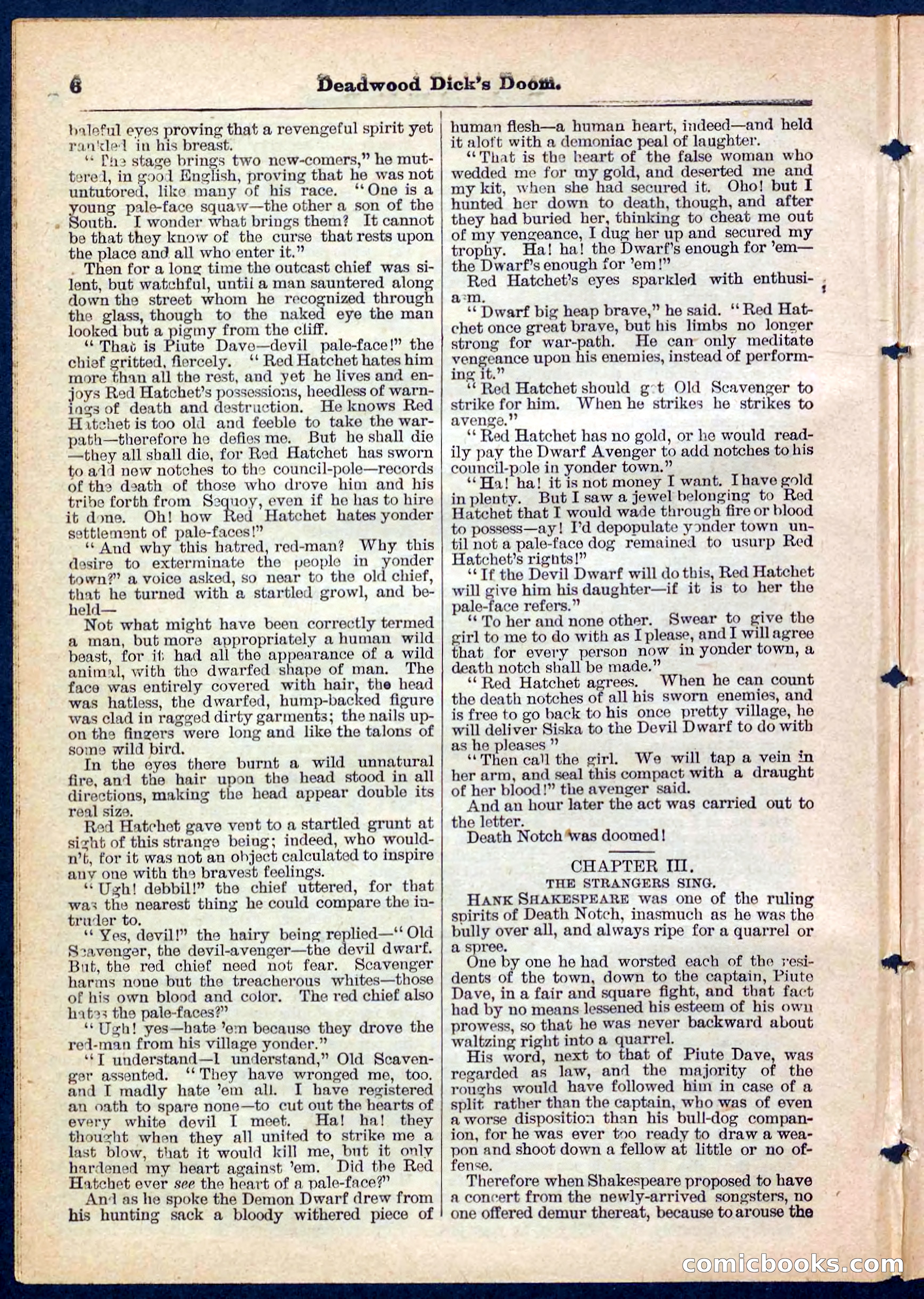 Beadle's Pocket Library No. 158 — page 6 of 32