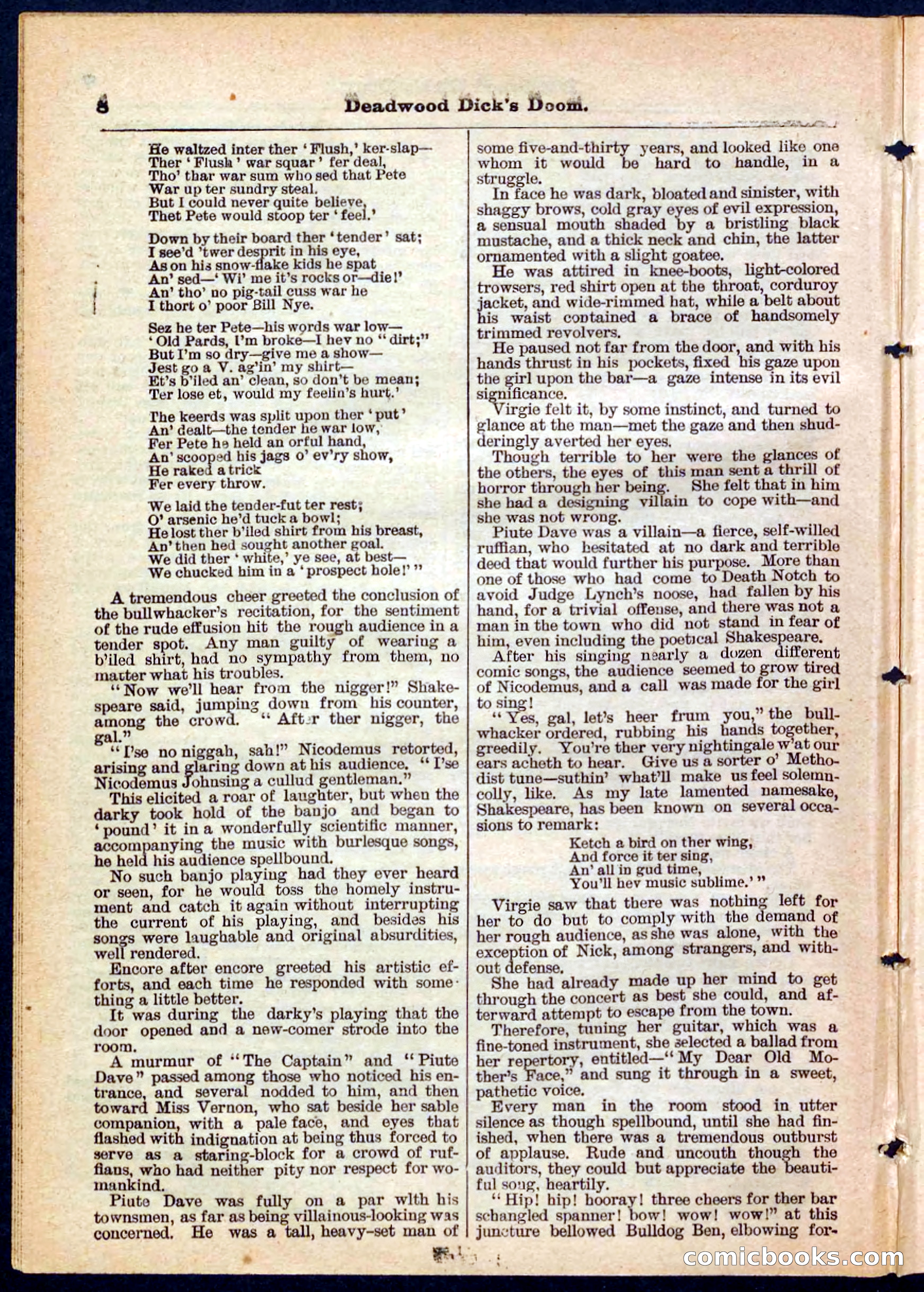 Beadle's Pocket Library No. 158 — page 8 of 32