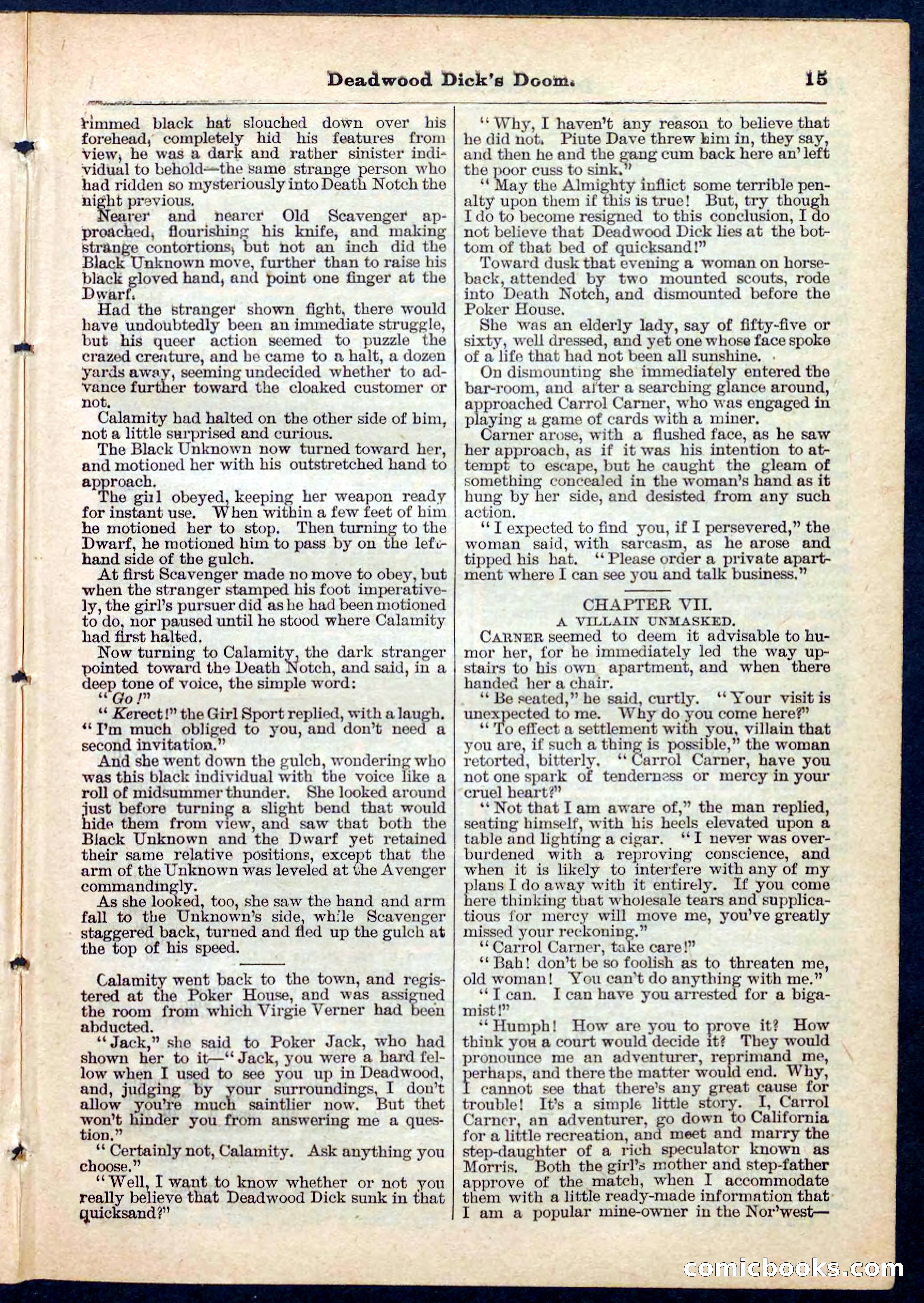 Beadle's Pocket Library No. 158 — page 15 of 32