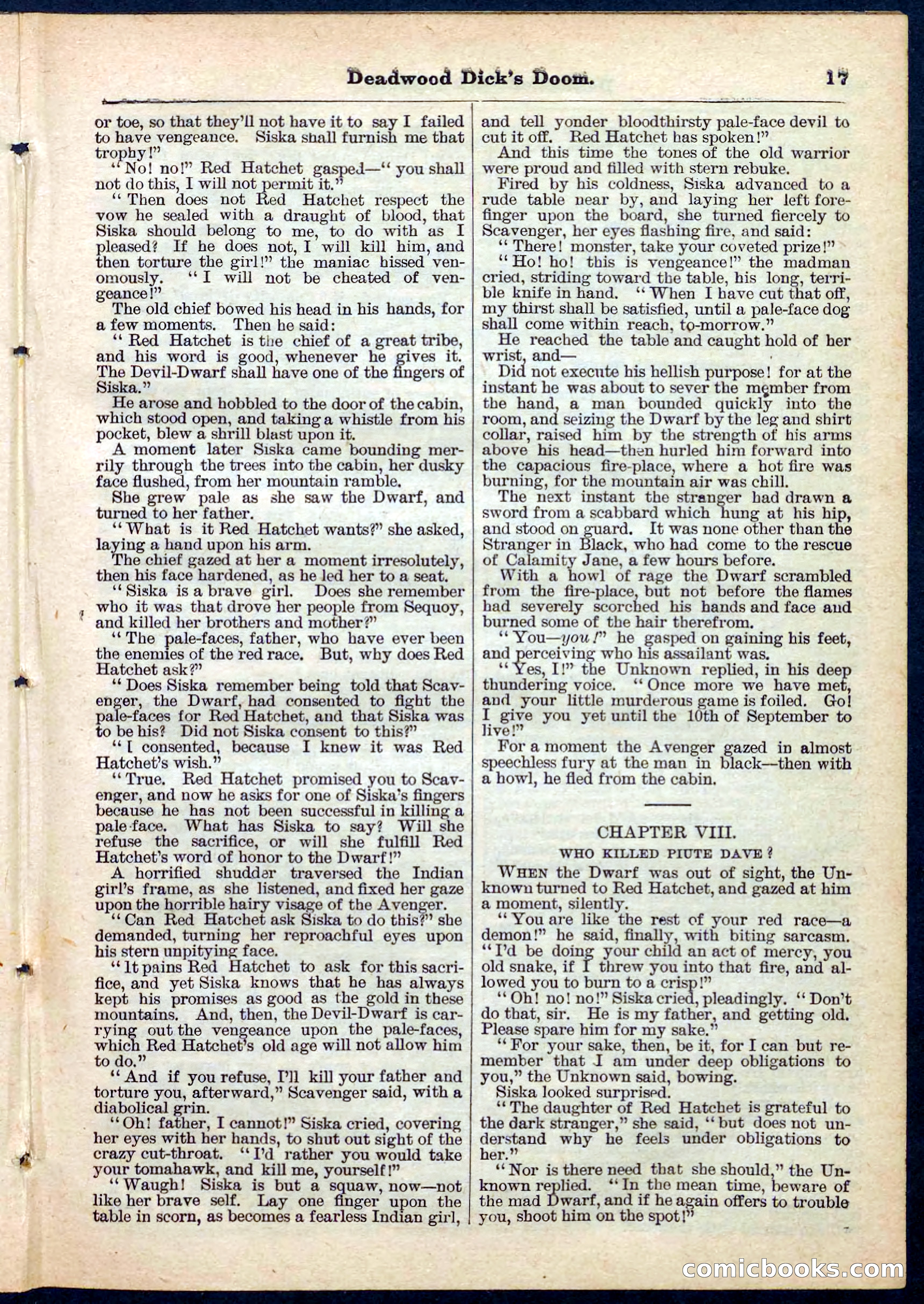 Beadle's Pocket Library No. 158 — page 17 of 32