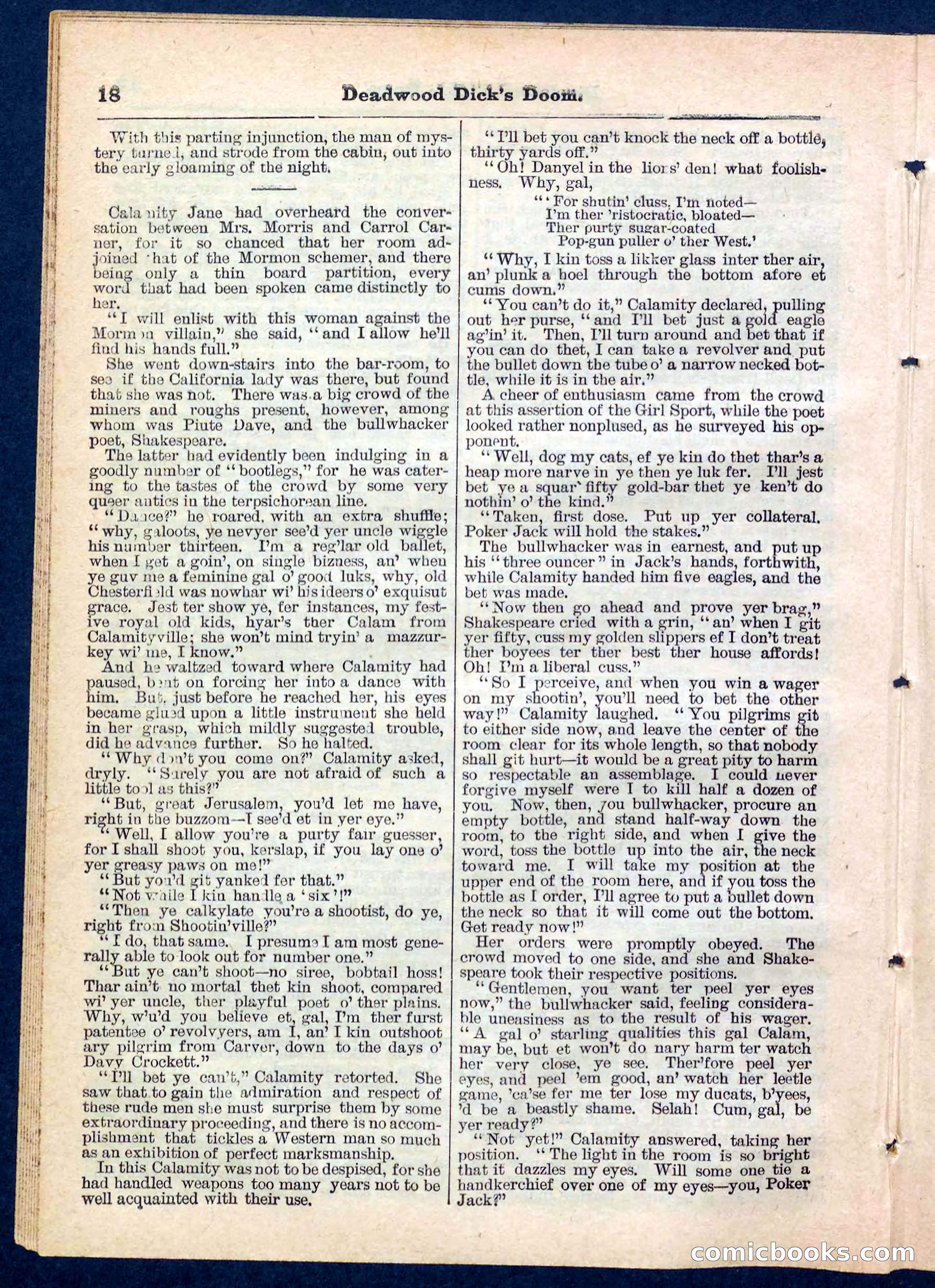 Beadle's Pocket Library No. 158 — page 18 of 32
