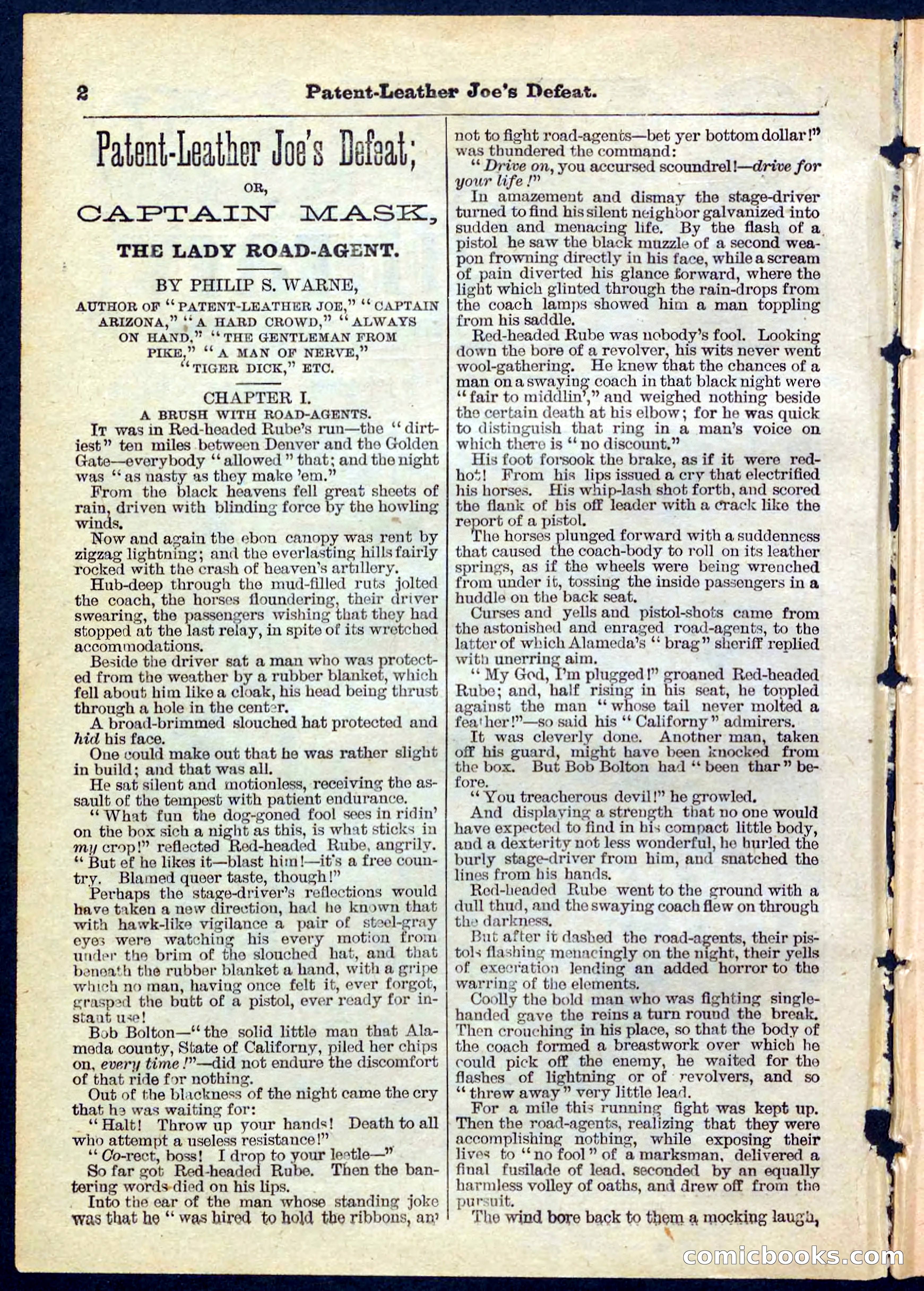 Beadle's Pocket Library No. 159 — page 2 of 32