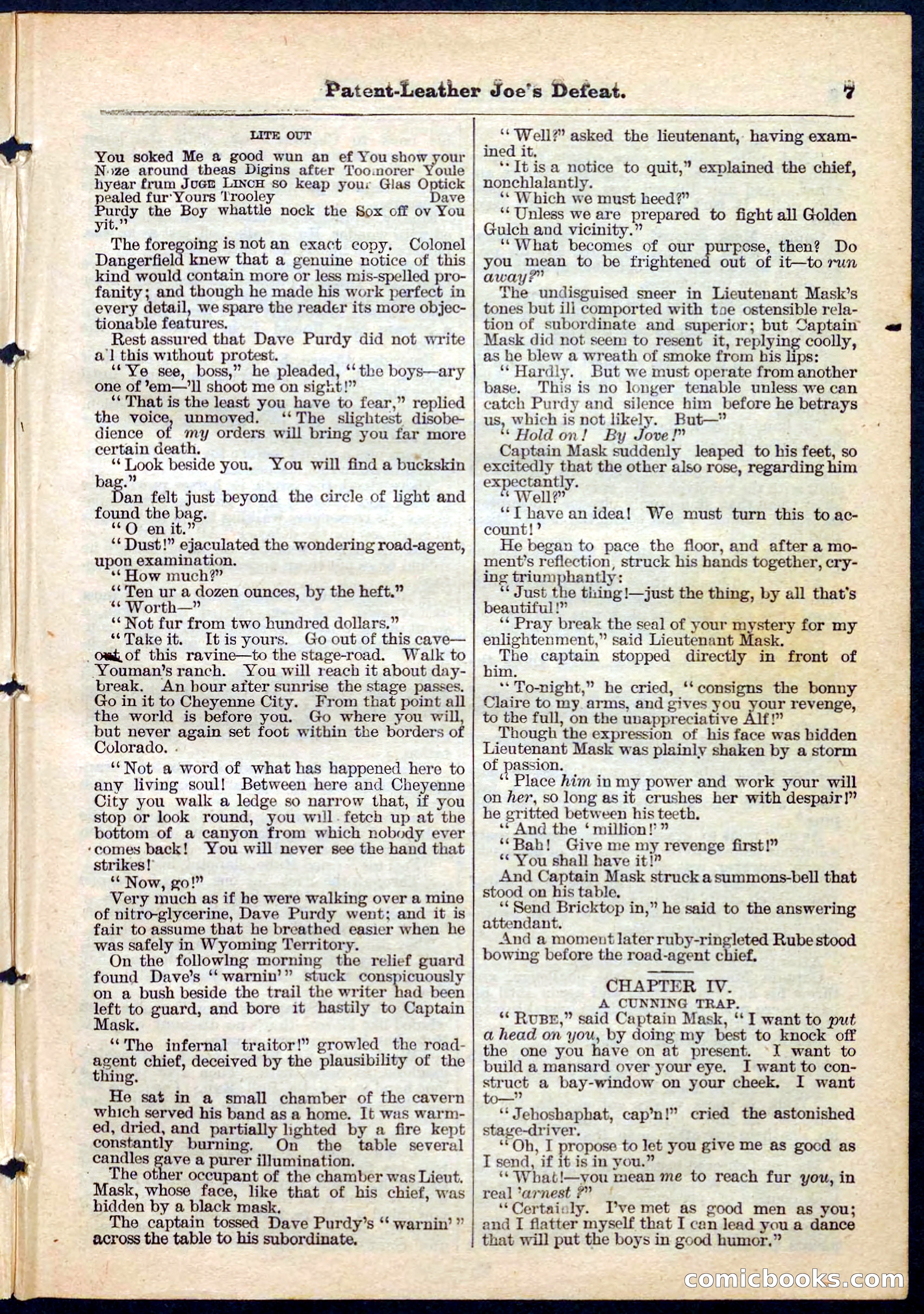Beadle's Pocket Library No. 159 — page 7 of 32