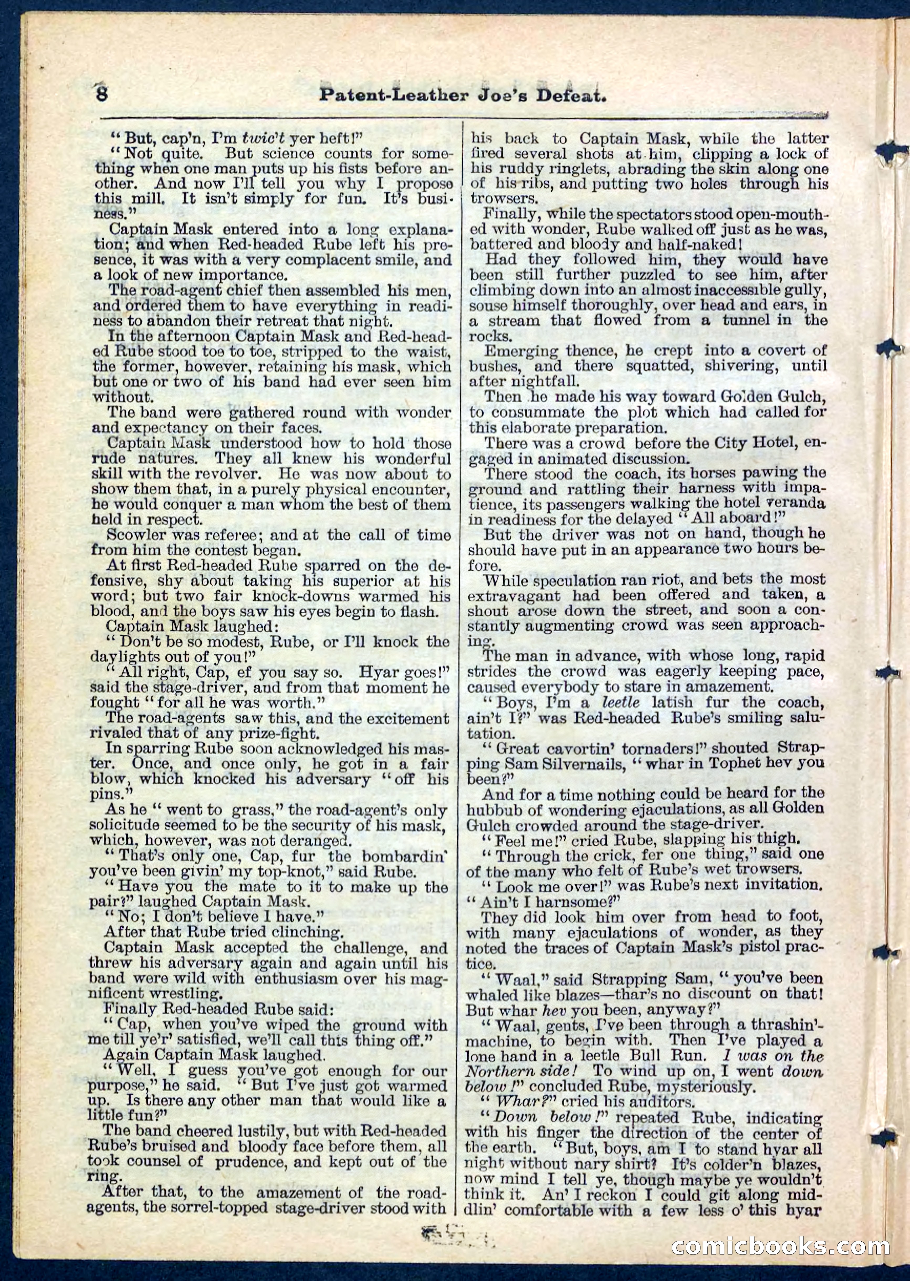 Beadle's Pocket Library No. 159 — page 8 of 32