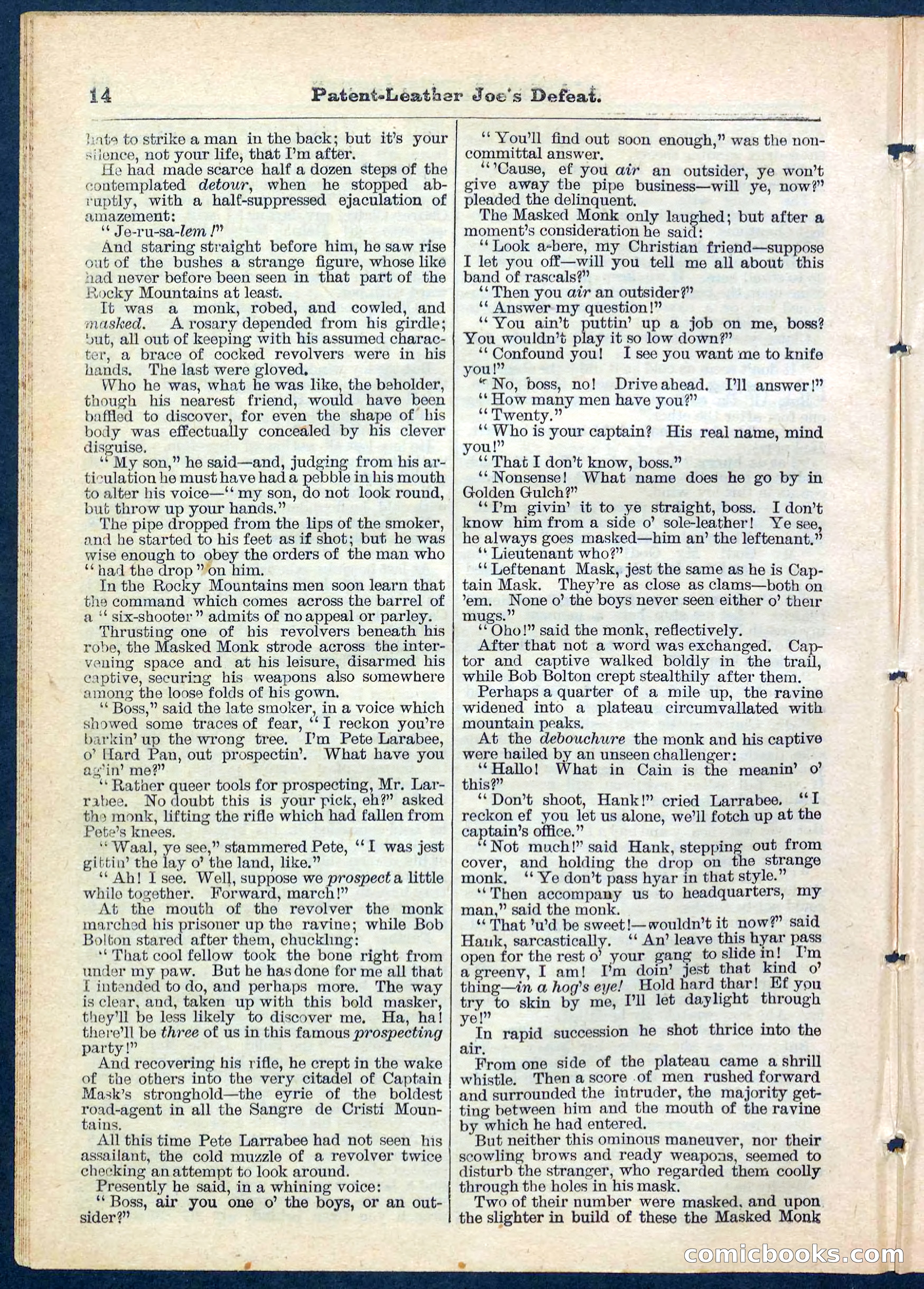 Beadle's Pocket Library No. 159 — page 14 of 32