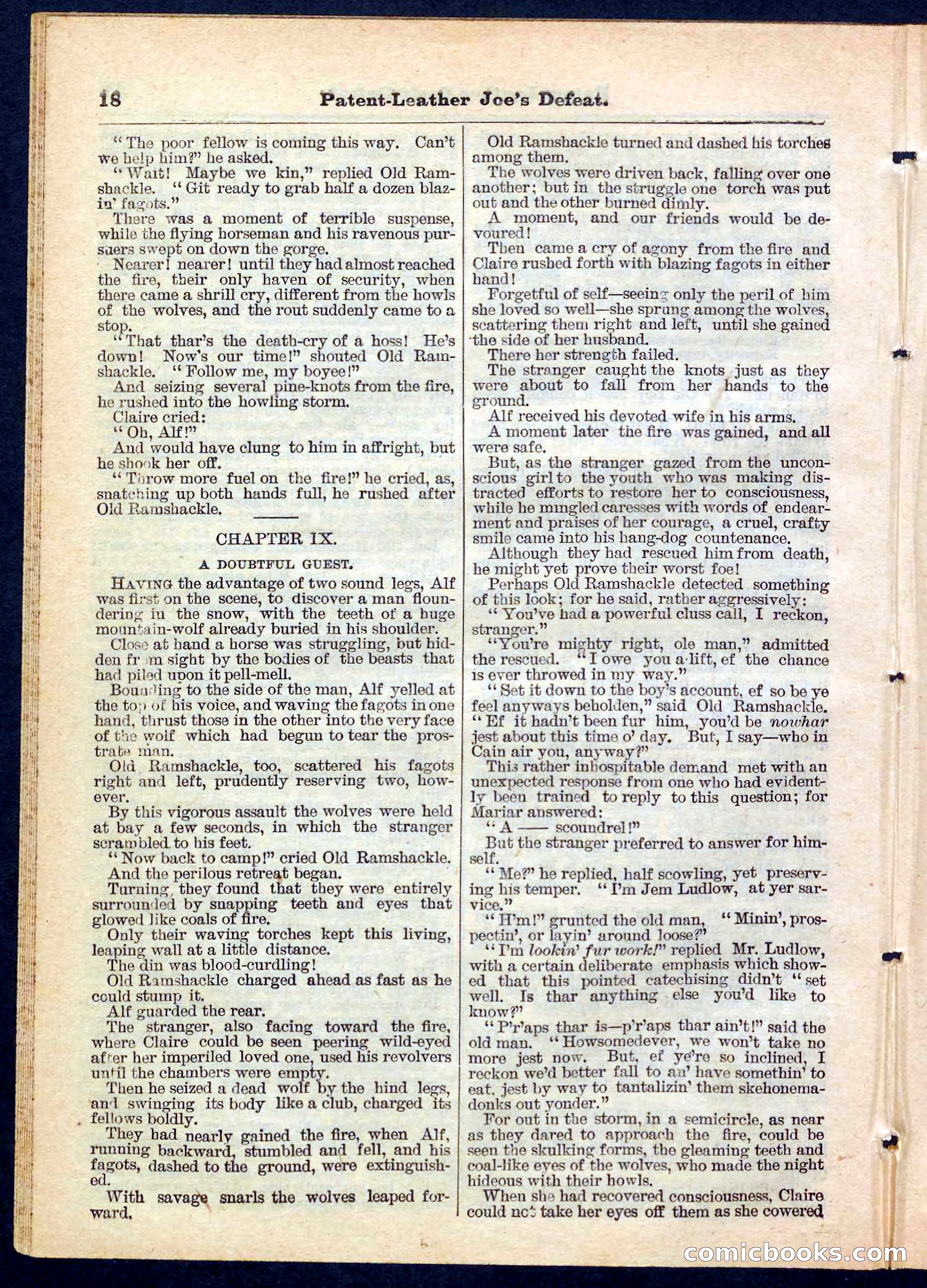 Beadle's Pocket Library No. 159 — page 18 of 32