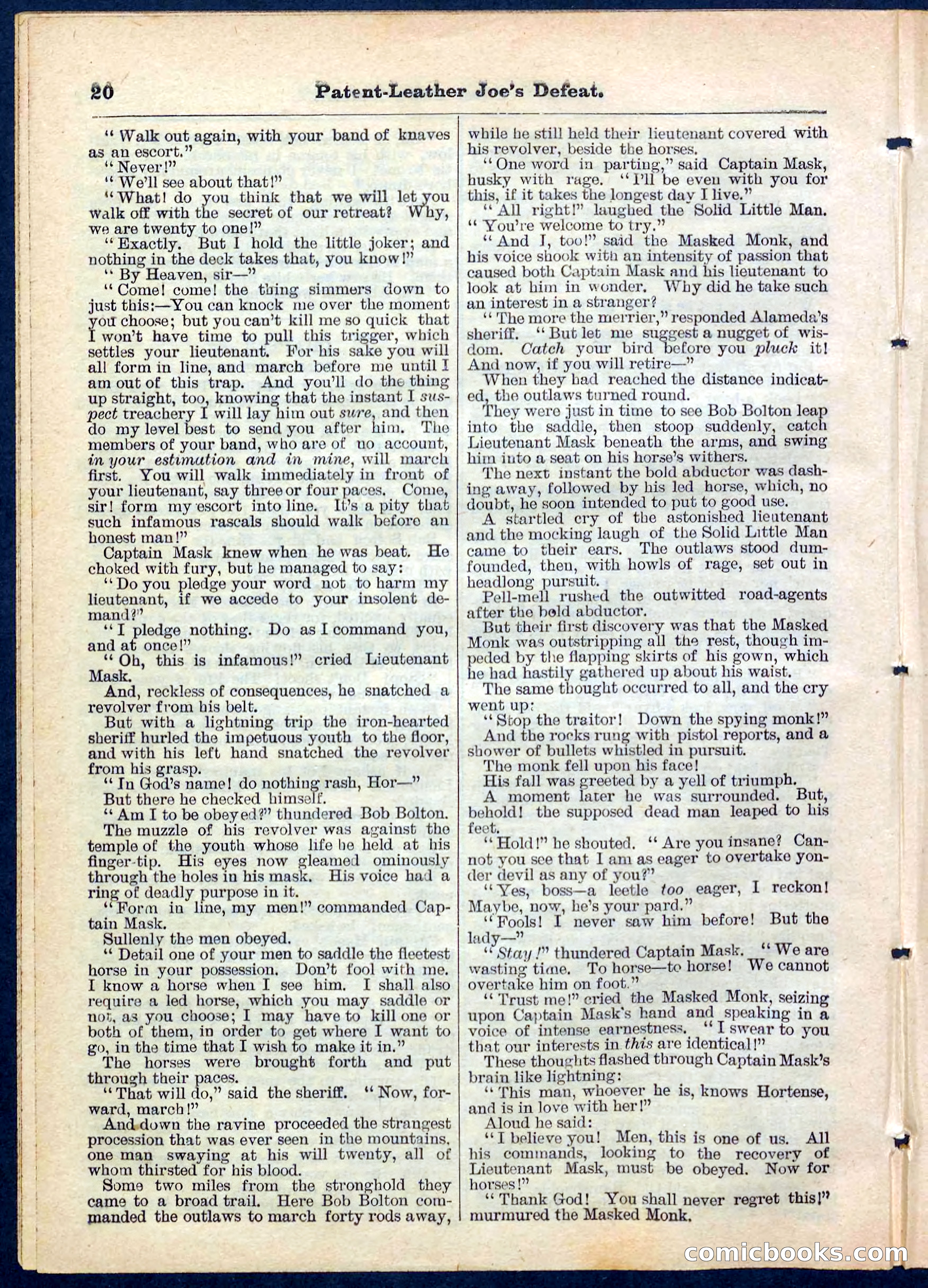 Beadle's Pocket Library No. 159 — page 20 of 32