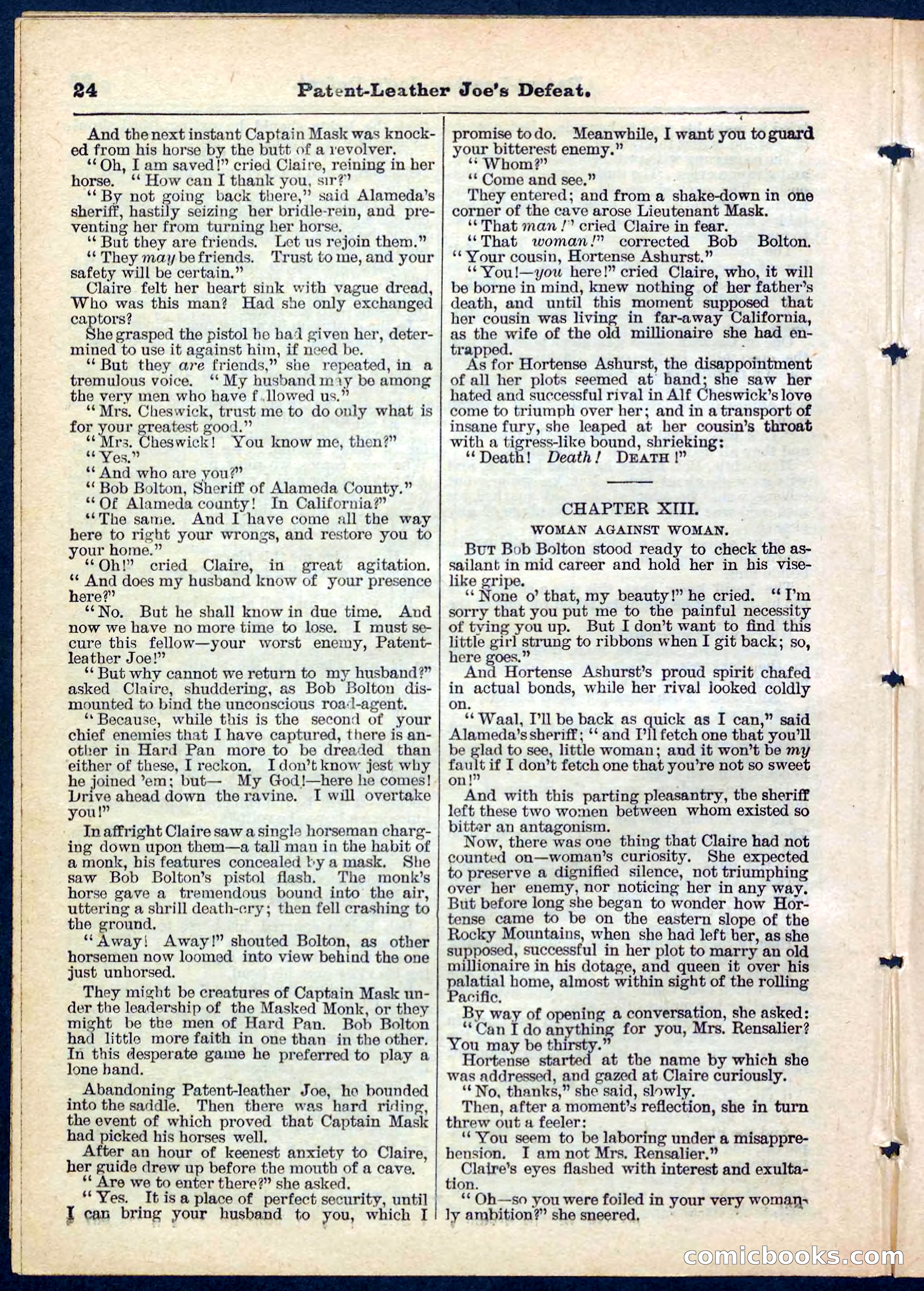 Beadle's Pocket Library No. 159 — page 24 of 32