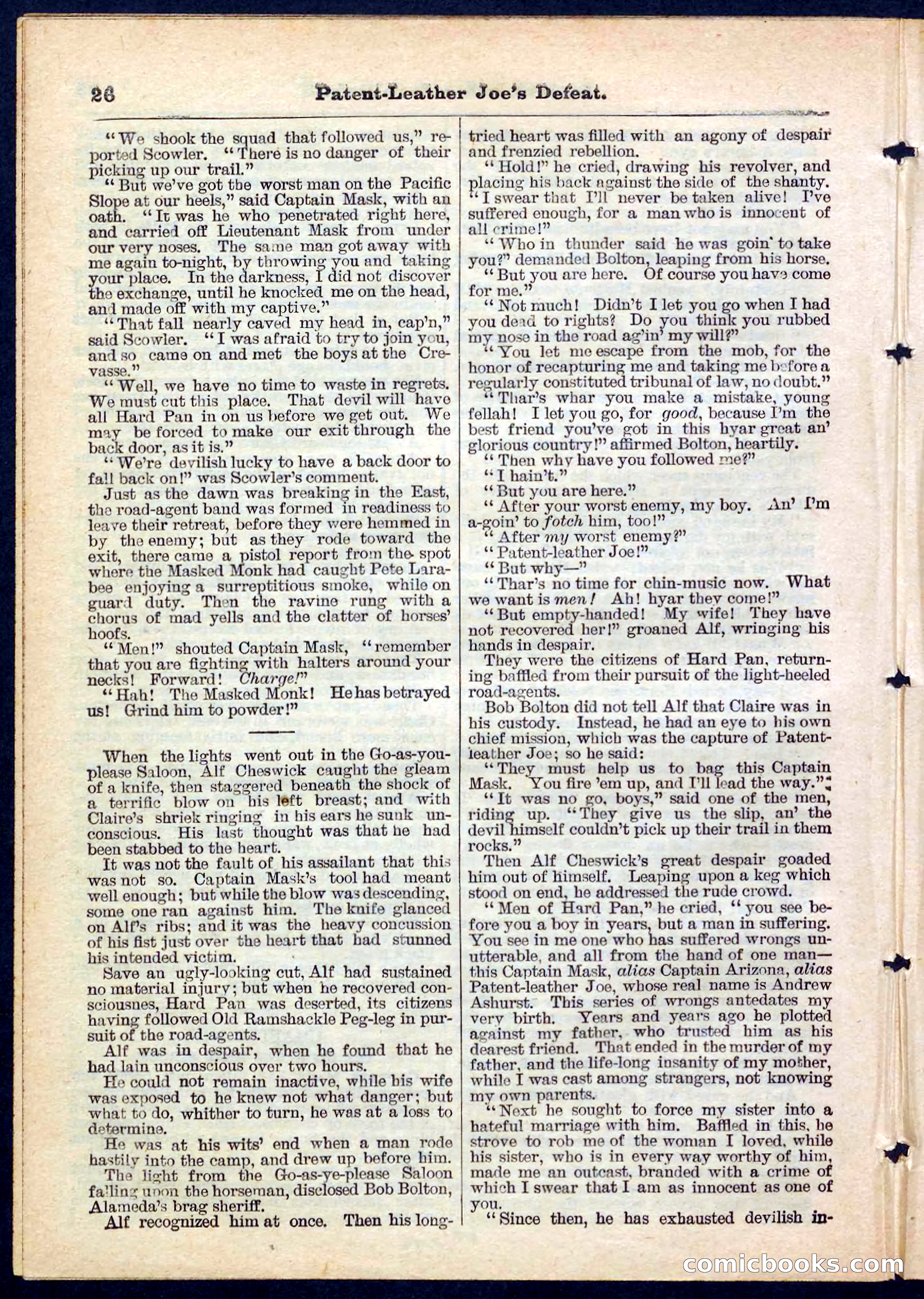 Beadle's Pocket Library No. 159 — page 26 of 32