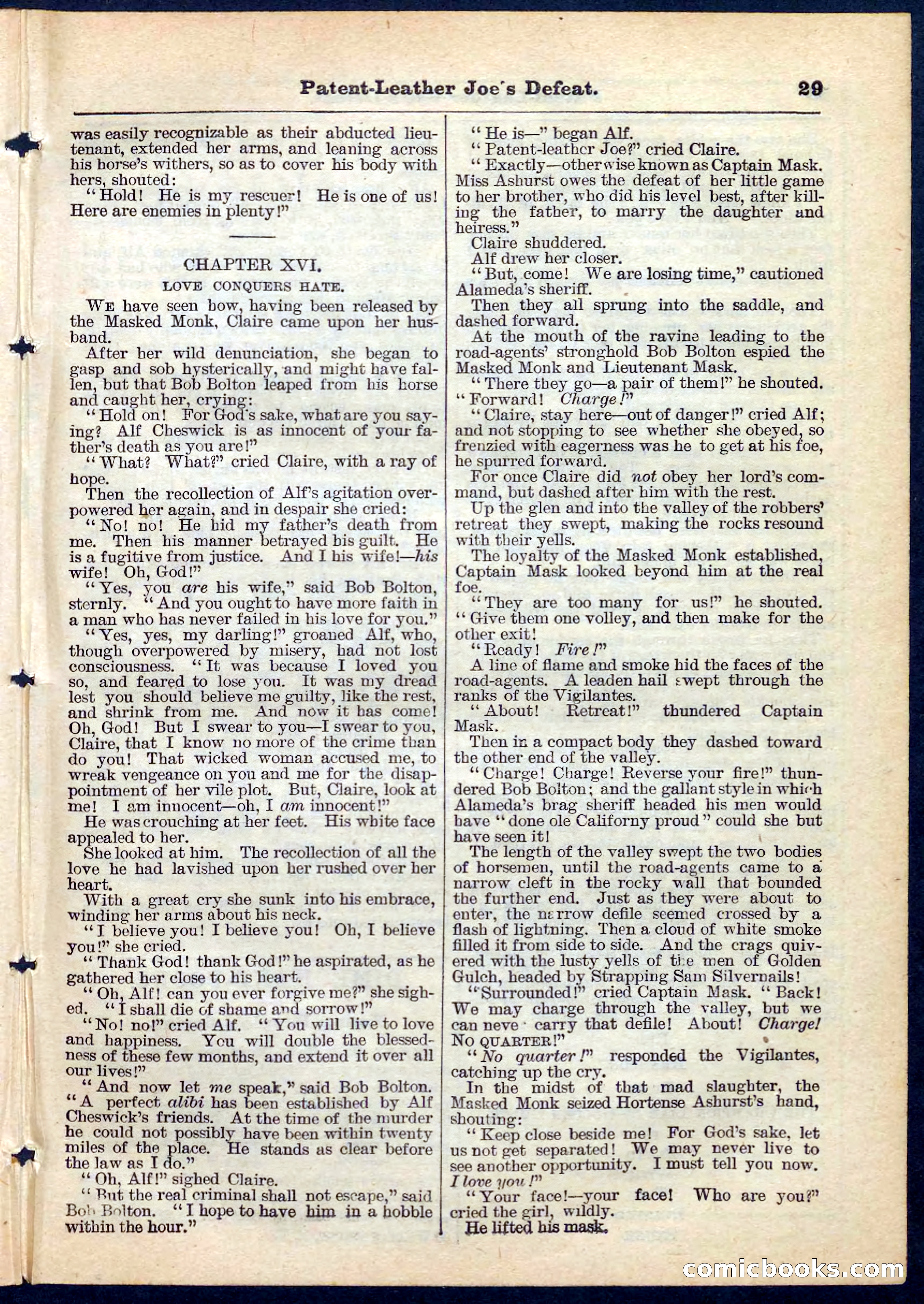 Beadle's Pocket Library No. 159 — page 29 of 32