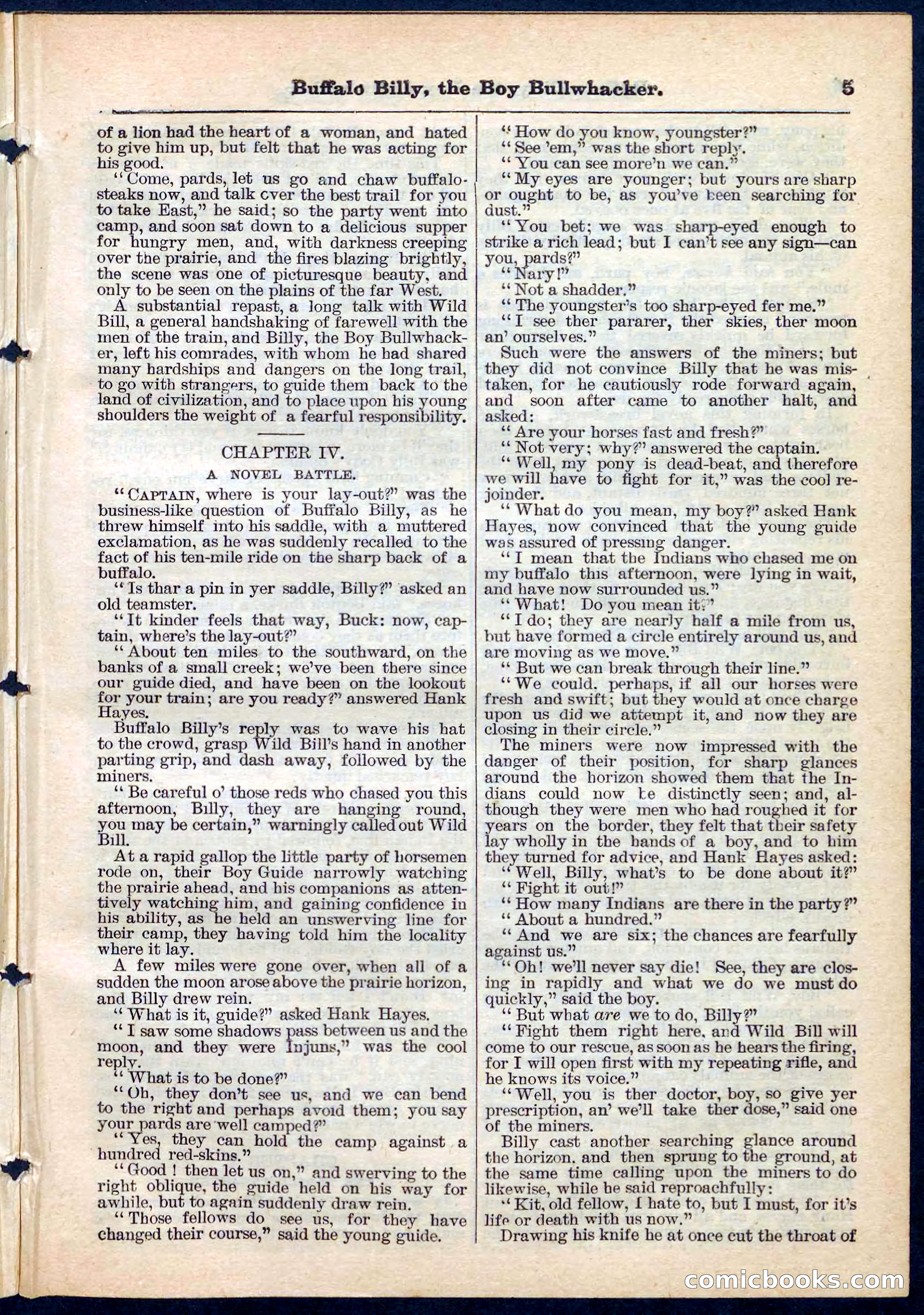 Beadle's Pocket Library No. 160 — page 5 of 32