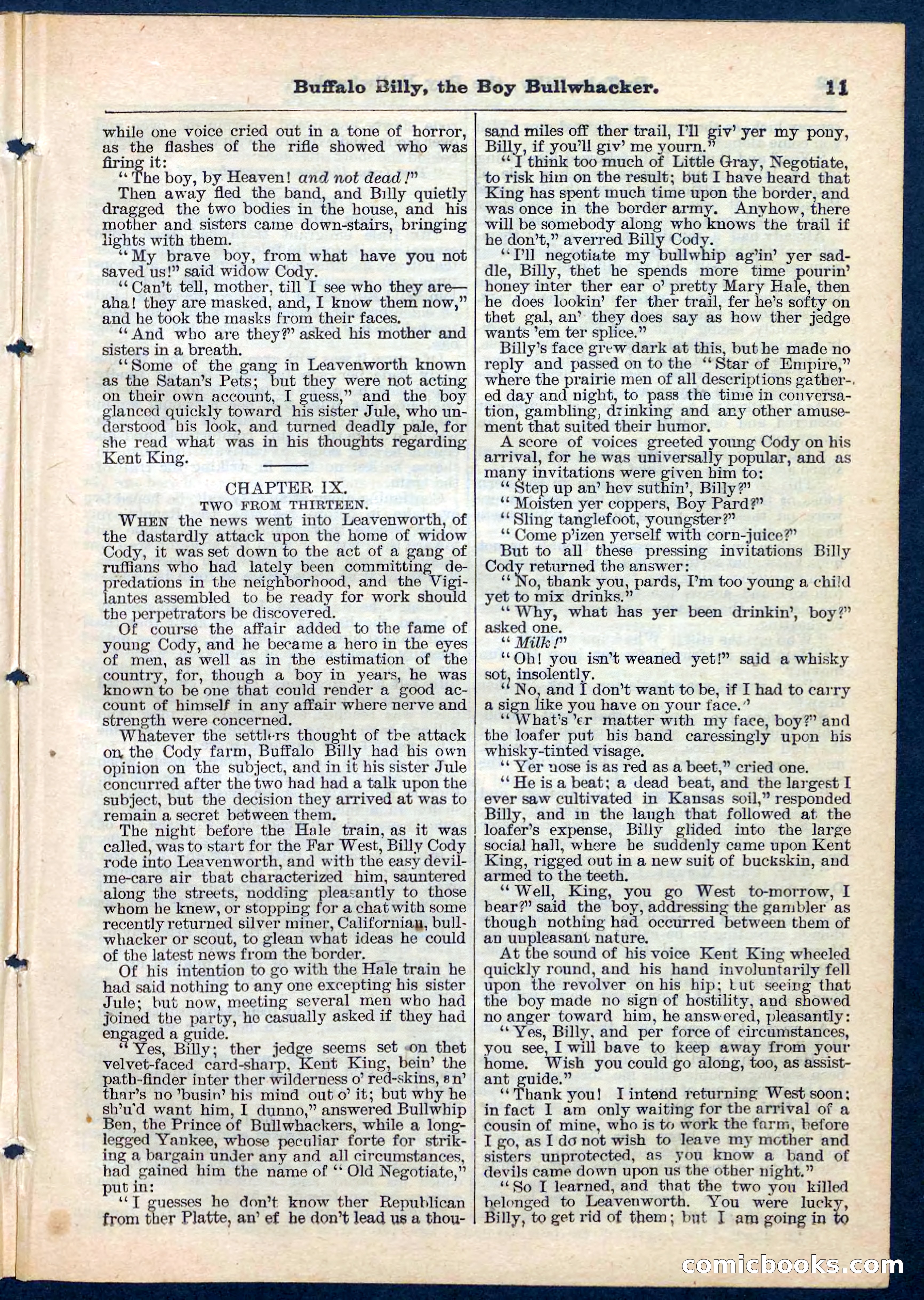 Beadle's Pocket Library No. 160 — page 11 of 32