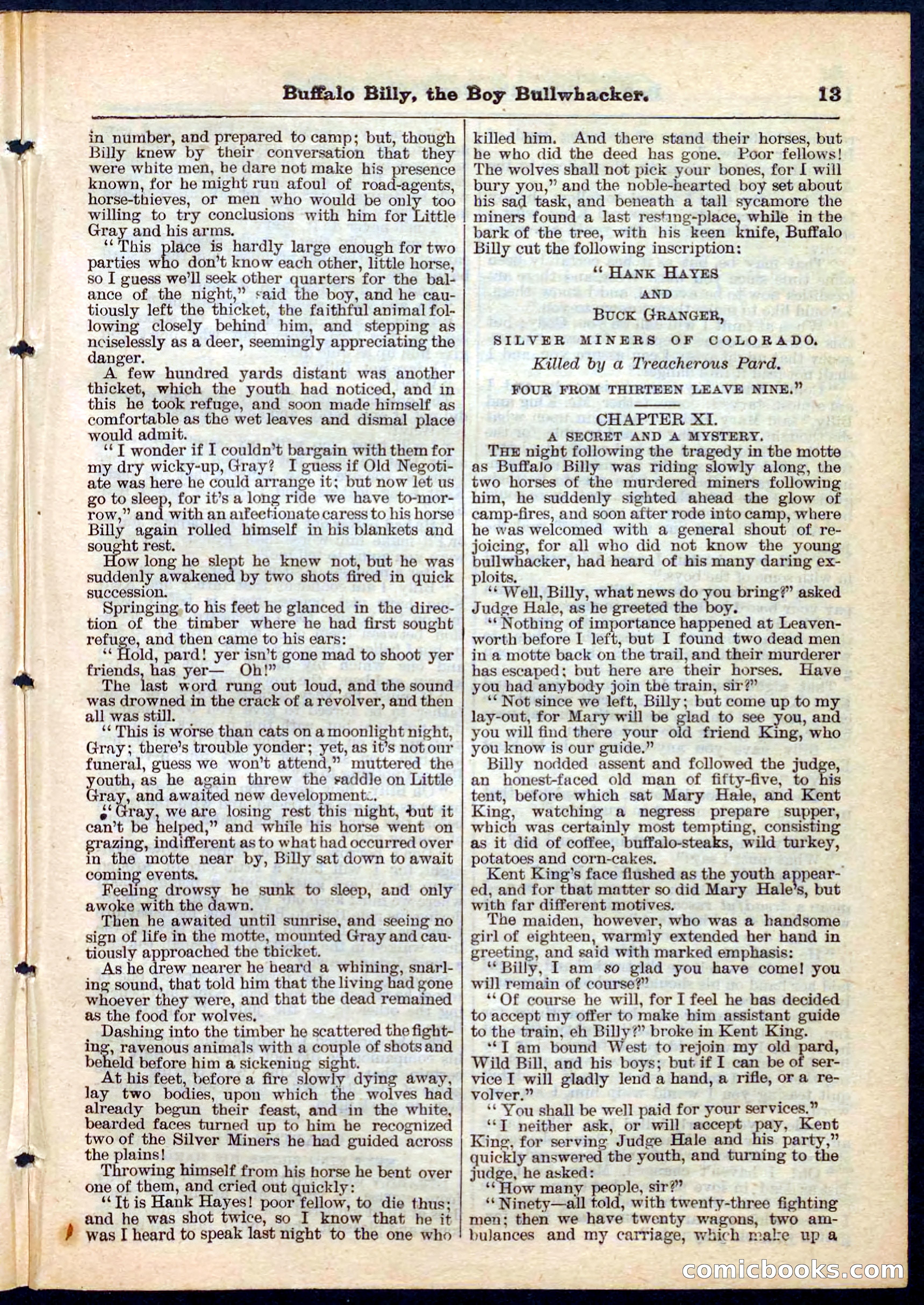 Beadle's Pocket Library No. 160 — page 13 of 32