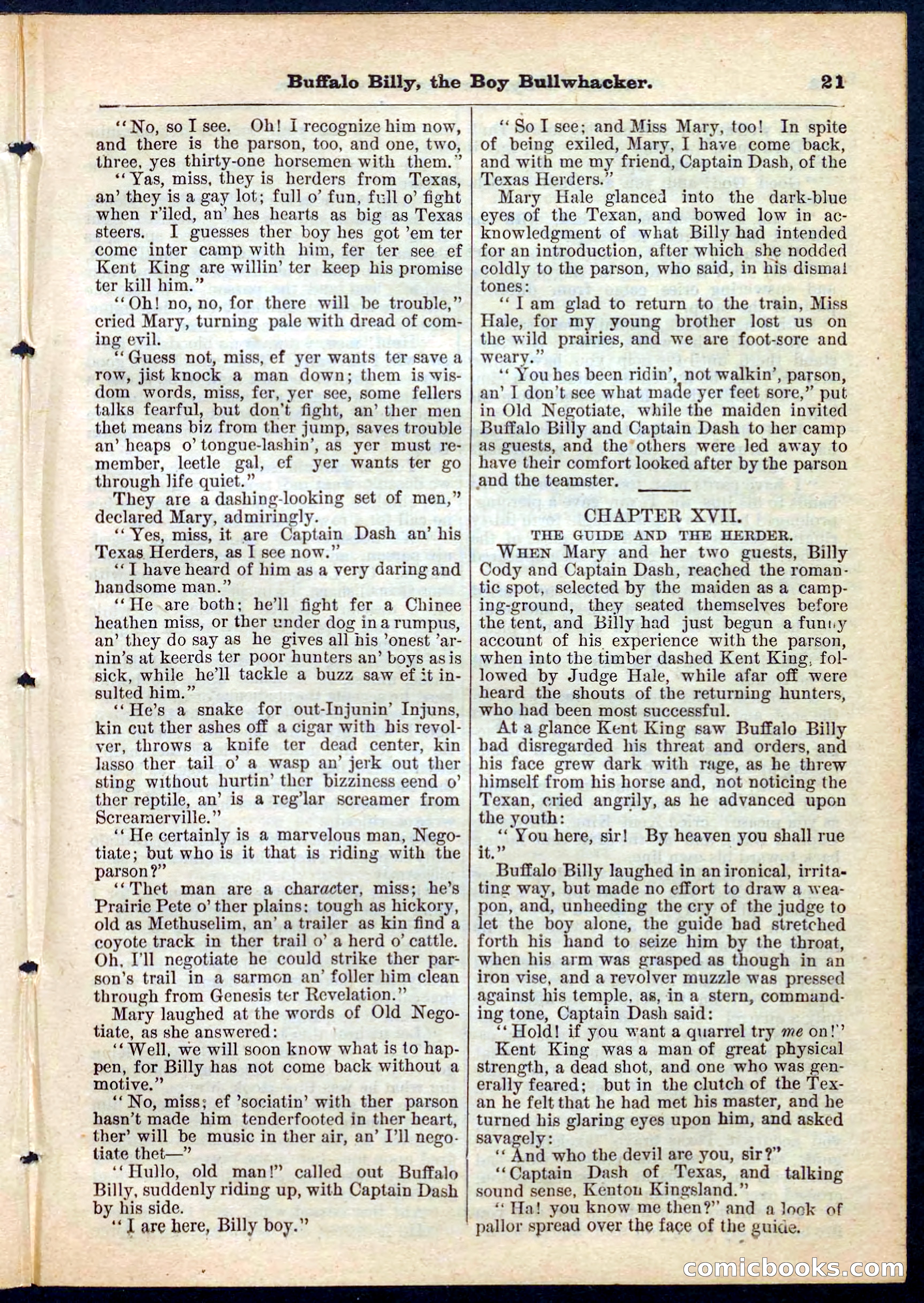 Beadle's Pocket Library No. 160 — page 21 of 32